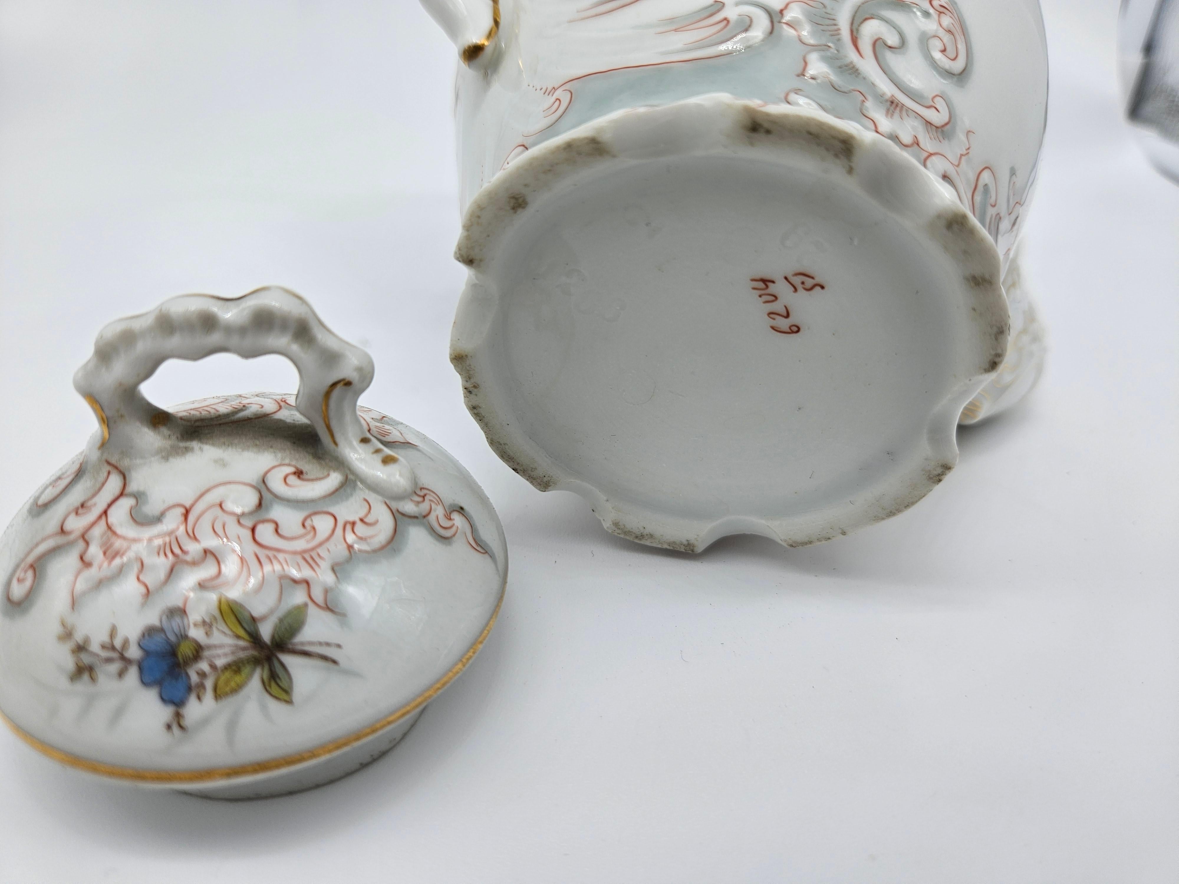 19th Century Porcelain Tete a Tete service, 19th century
