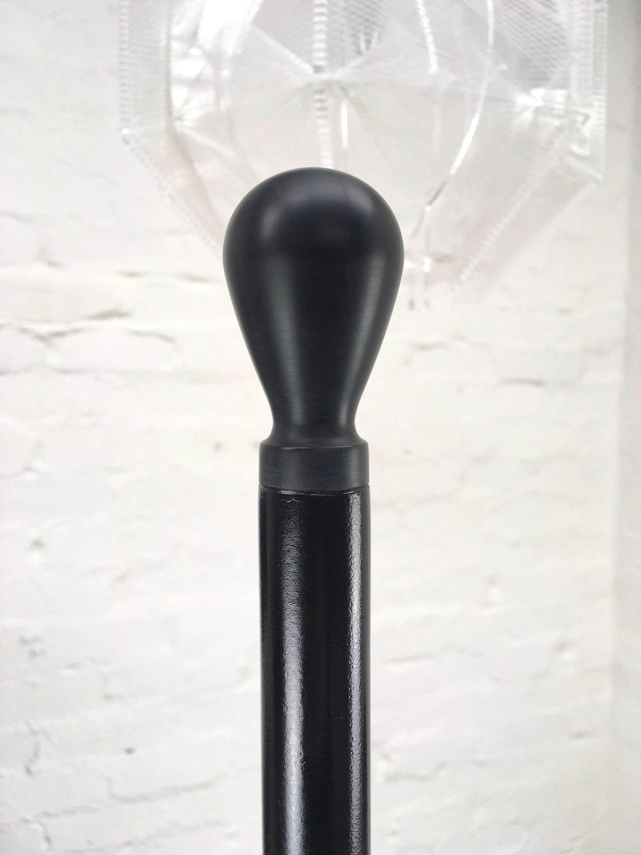 Achille & Pier Giacomo Castiglioni designed a series of ‘Servi’ or service pieces. The series began in 1961, with more added over a number of years. Produced by Zanotta, they included tables, a valet stand, coat rack, mirror stand, ashtray stand and