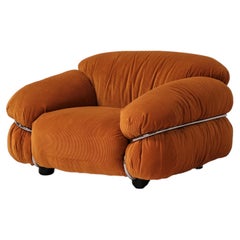 Sesann 1 seater by Gianfranco Frattini for Cassina 1970ties