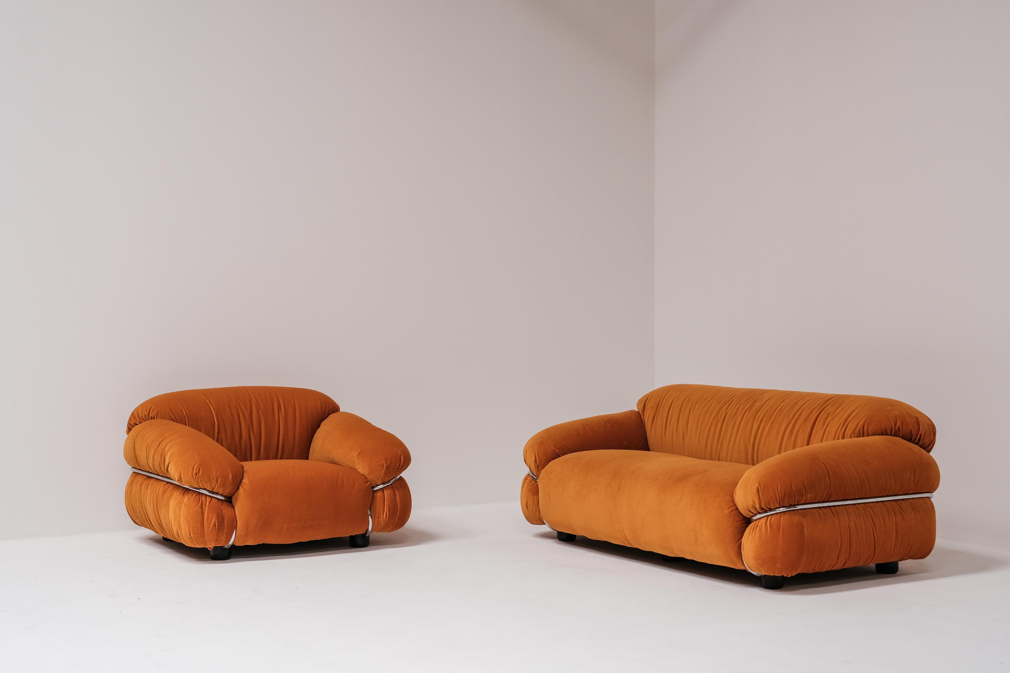 Sesann 2 places by Gianfranco Frattini for Cassina 1970ties 6