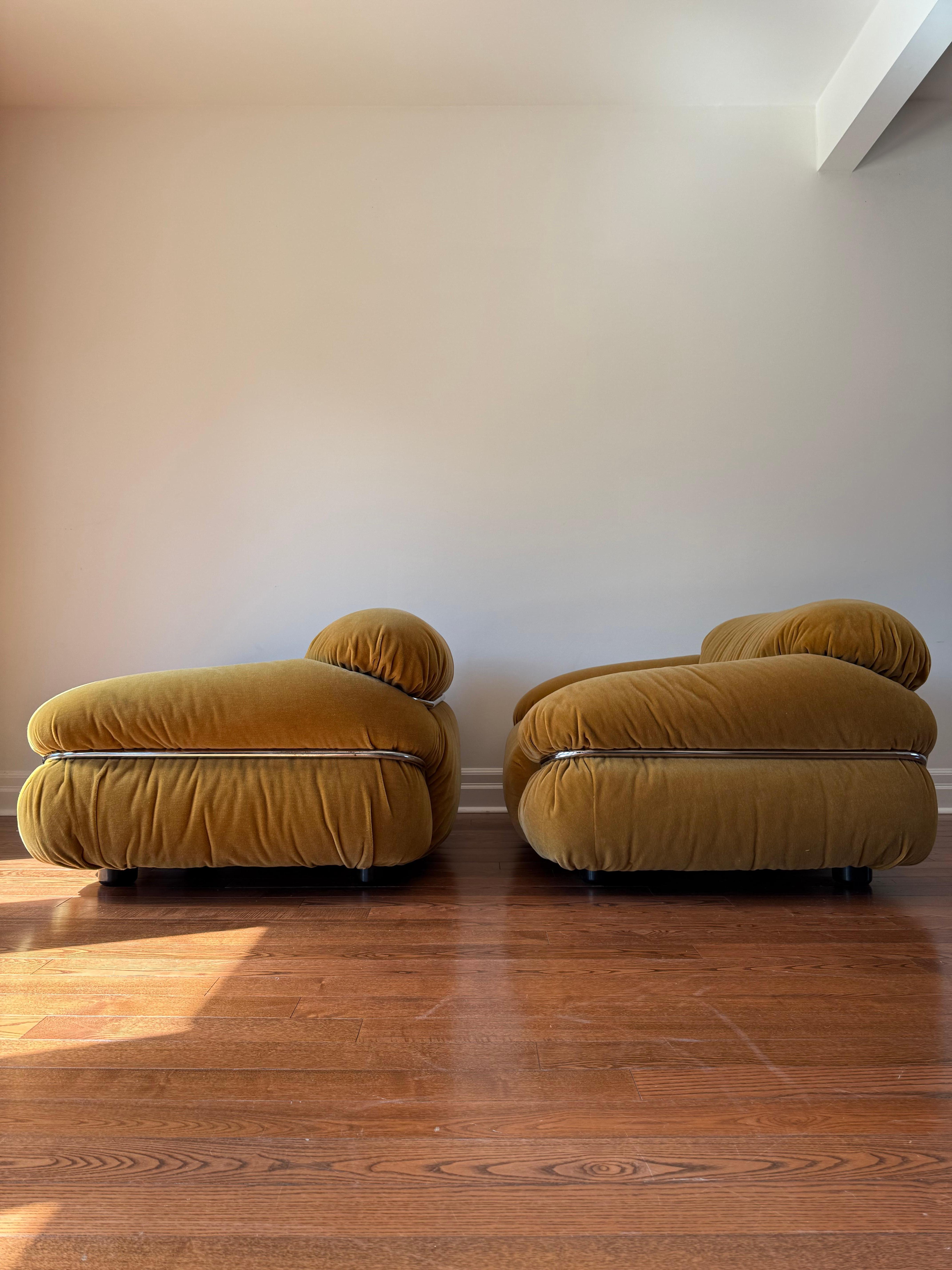 Poltrone Sesann di Gianfranco Frattini per Cassina In condizioni ottime in vendita a Oakville, CA