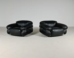 Sesann Chairs by Gianfranco Frattini for Cassina, 1970s