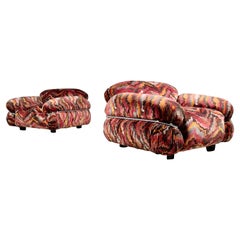 Sesann chairs by Gianfranco Frattini for Cassina, 1970s Sesann chairs by Gianfranco Frattini for Cassina, 1970s