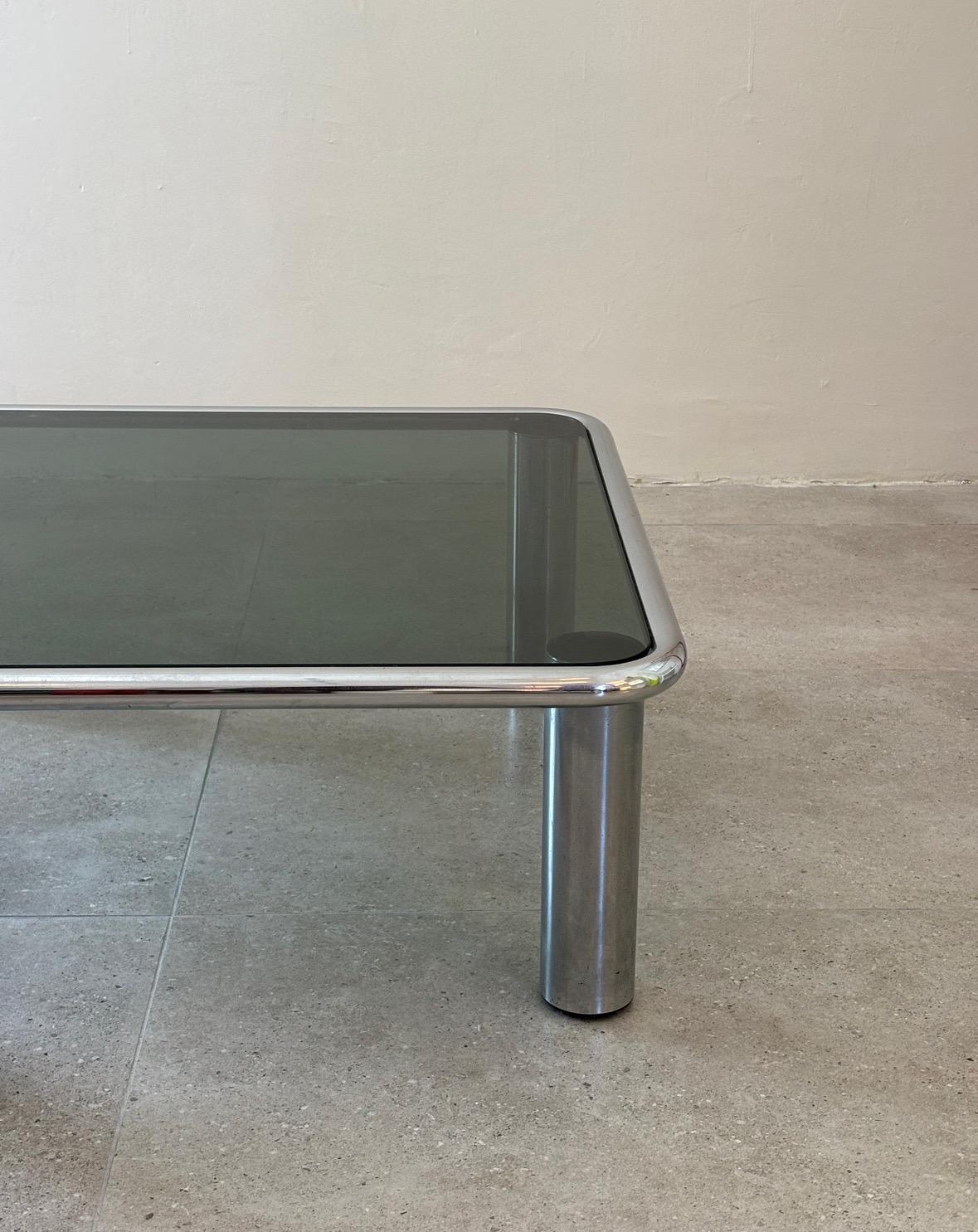 Fin du 20e siècle Table basse Sesann par Gianfranco Frattini pour Cassina, 1970 Italie en vente
