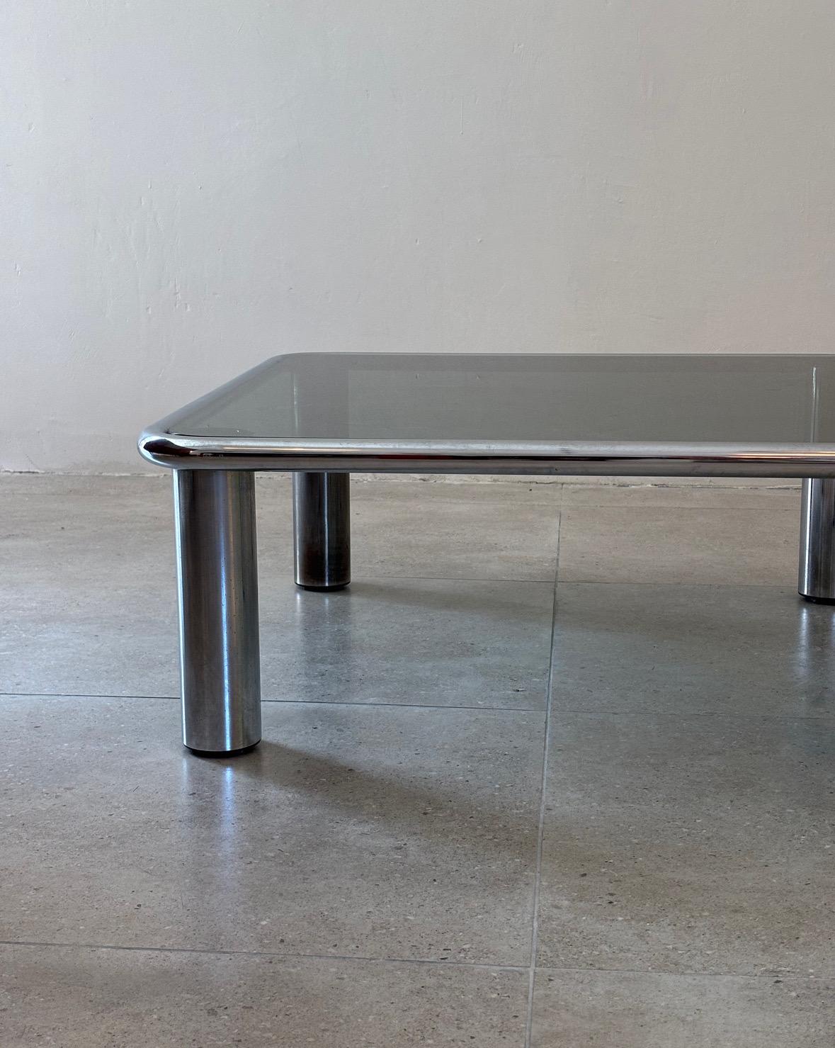 Table basse Sesann par Gianfranco Frattini pour Cassina, 1970 Italie en vente 1