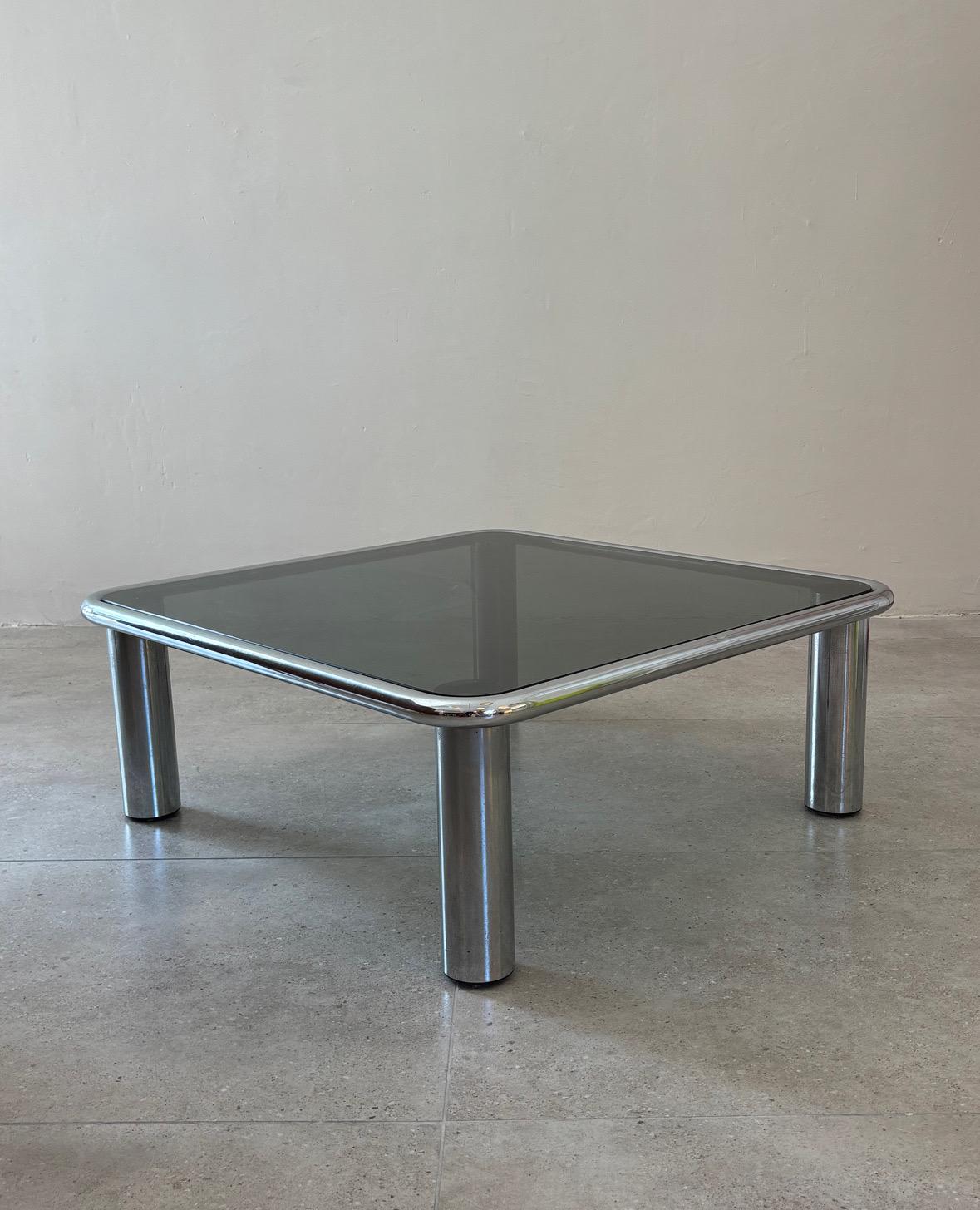 Table basse Sesann par Gianfranco Frattini pour Cassina, 1970 Italie en vente 2