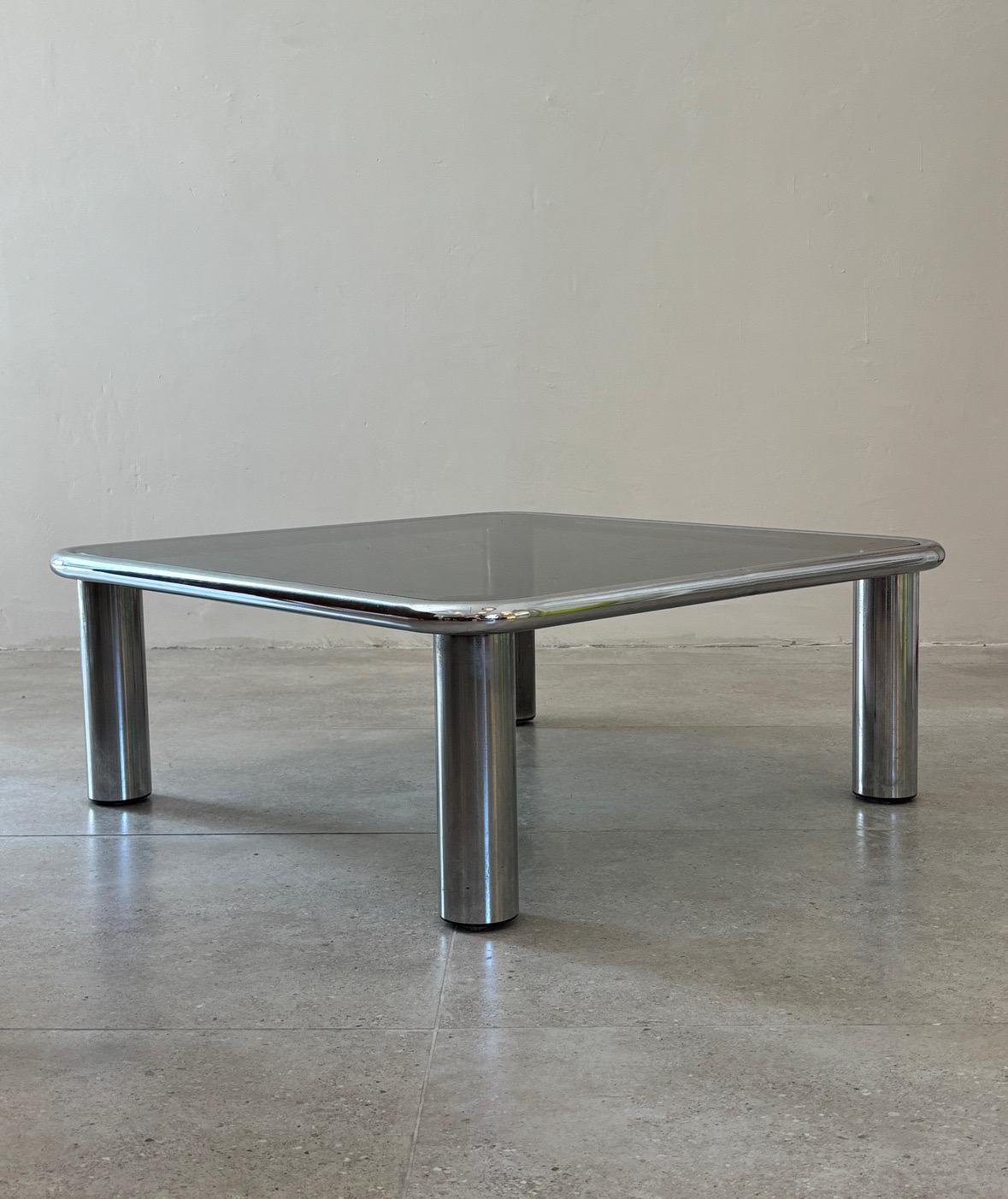 Table basse Sesann par Gianfranco Frattini pour Cassina, 1970 Italie en vente 3