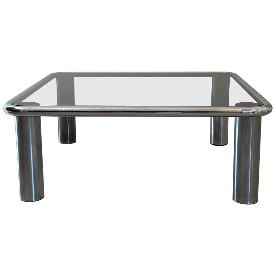 Table basse Sesann par Gianfranco Frattini pour Cassina, 1970 Italie en vente