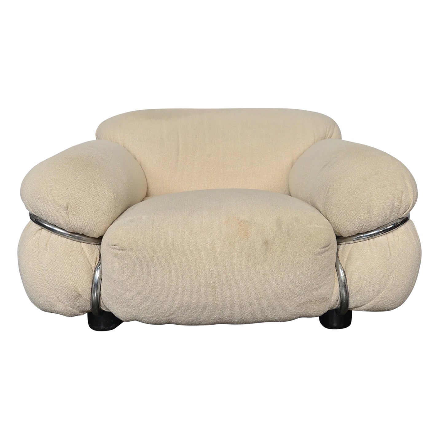 Fauteuil de salon "Sesann" de Gianfranco Frattini pour Cassina en vente