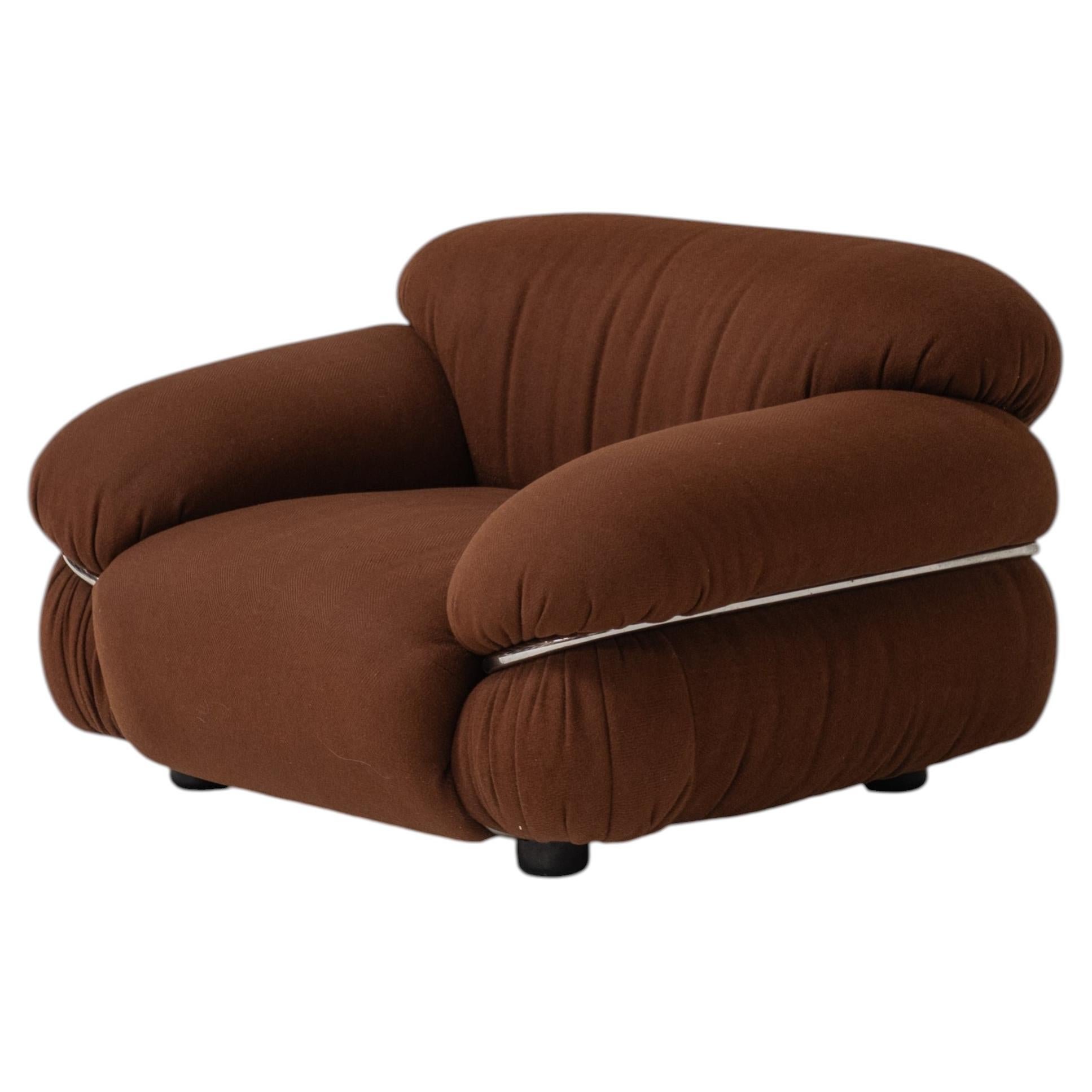 Icónica Butaca Sesann de Gianfranco Frattini para Cassina, década de 1970