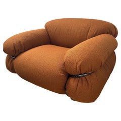 Sesann Lounge Chair by Tacchini designed by Gianfranco Frattini