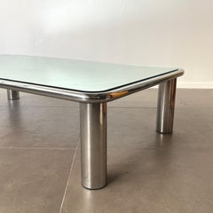 Tavolino a specchio Sesann di Gianfranco Frattini per Cassina, 1968