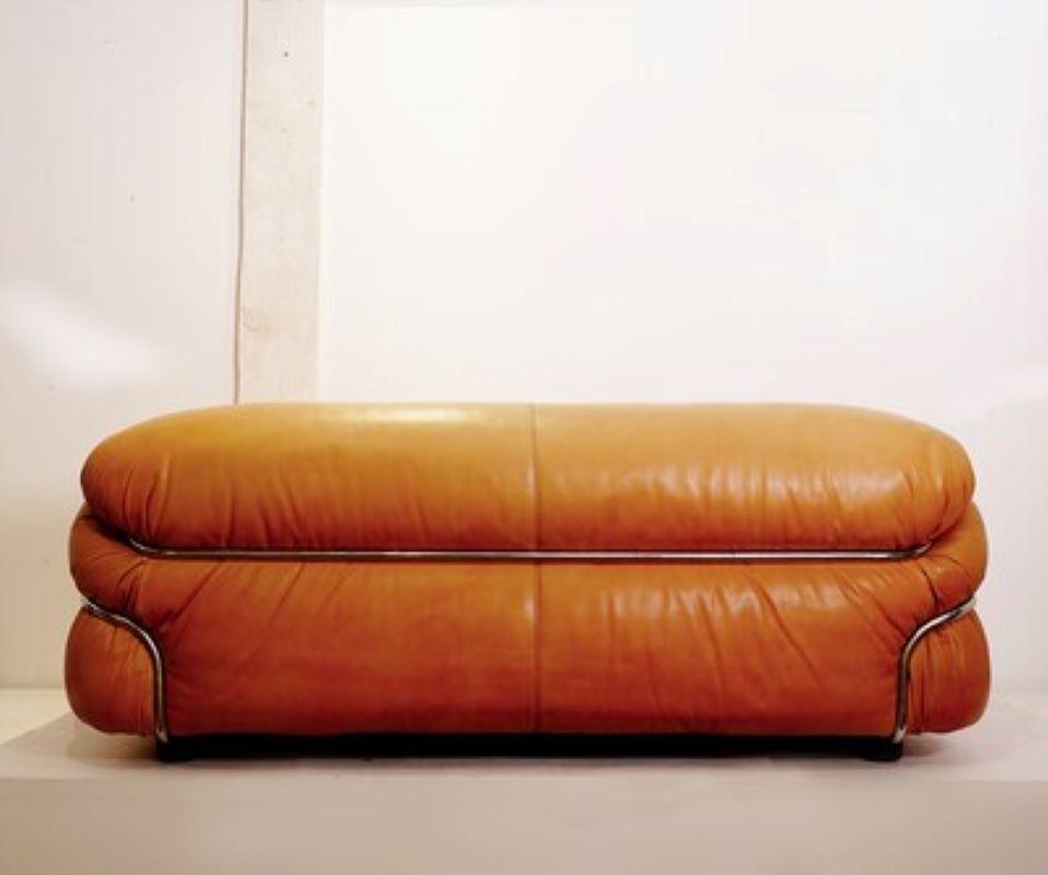 Mid-Century Modern Sesann sofa by Gianfranco Frattini, for Cassina, Italy, 1960's For Sale