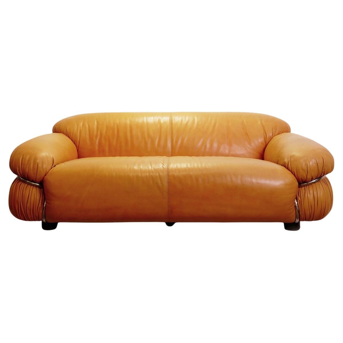 Divano Sesann di Gianfranco Frattini, per Cassina, Italia, anni '60