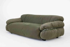 "Sesann" Sofa von Gianfranco Frattini für Cassina, Italien 1970er