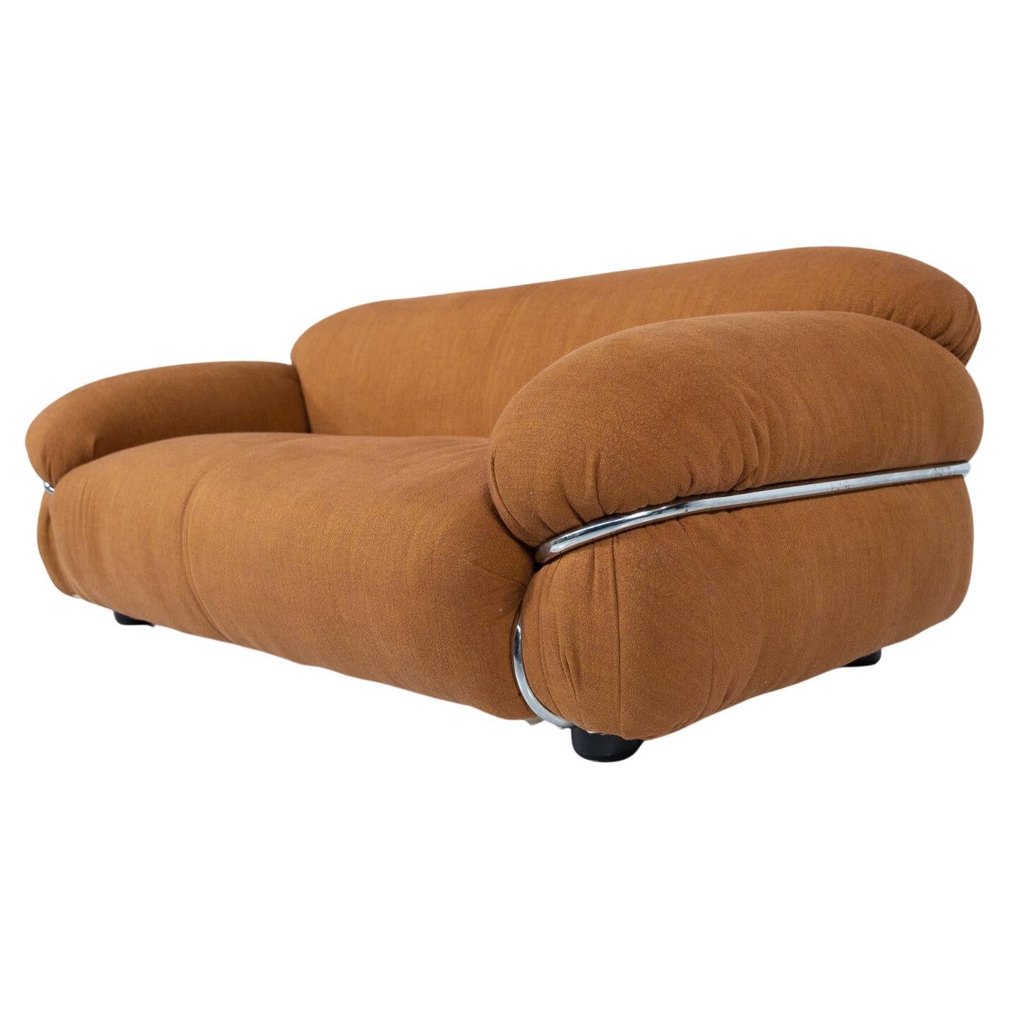 Canapé Sesann de Gianfranco Frattini pour Cassina, nouveau tissu d'ameublement, Italie, 1970 en vente