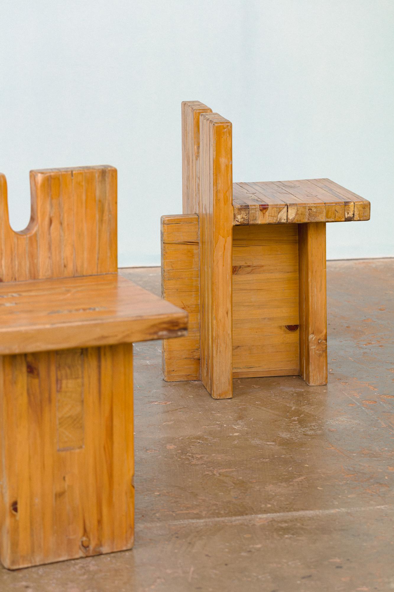 Tabourets SESC par Lina Bo Bardi en vente 1