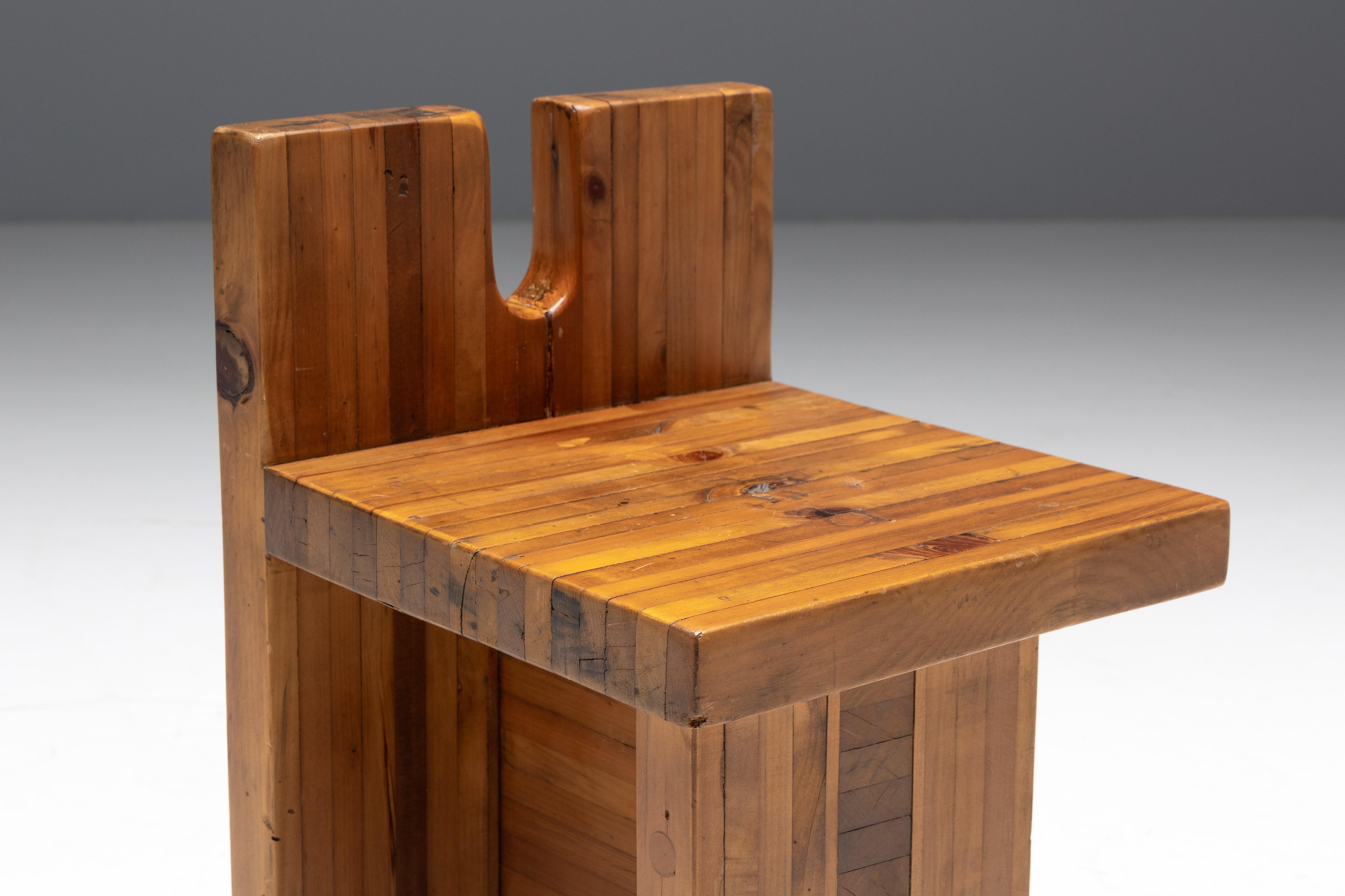 SESC Stools by Lina Bo Bardi for SESC Pompeia, Brazil, 1970s For Sale 10