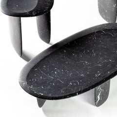 Mesa baja negra Sesi A de Martinelli Venezia Studio