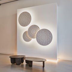 Mesa baja alta Sesi A Marrón de Martinelli Venezia Studio