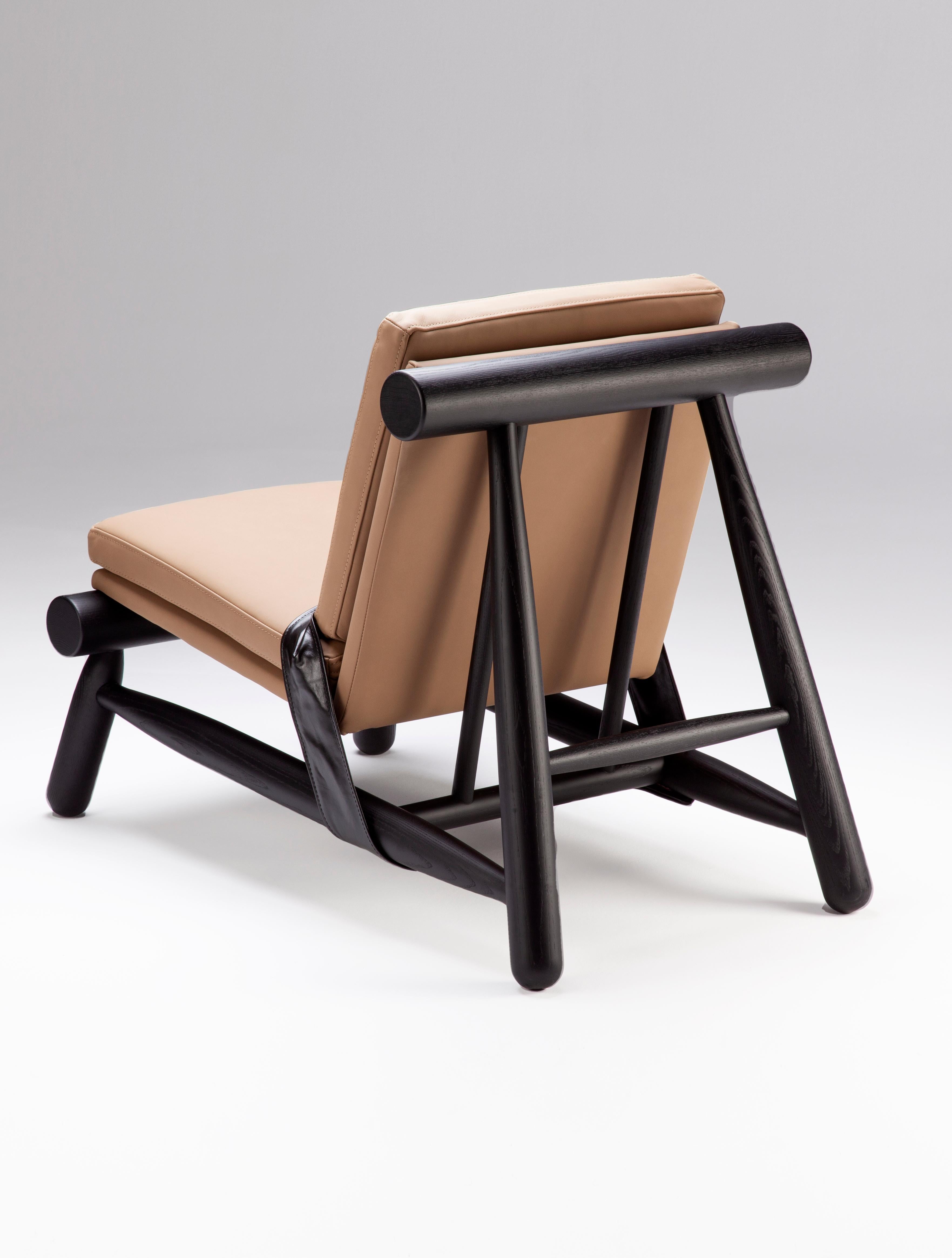 Seso Sessel in Beige von Davide Monopoli Collector im Zustand „Neu“ im Angebot in Castelo da Maia, PT