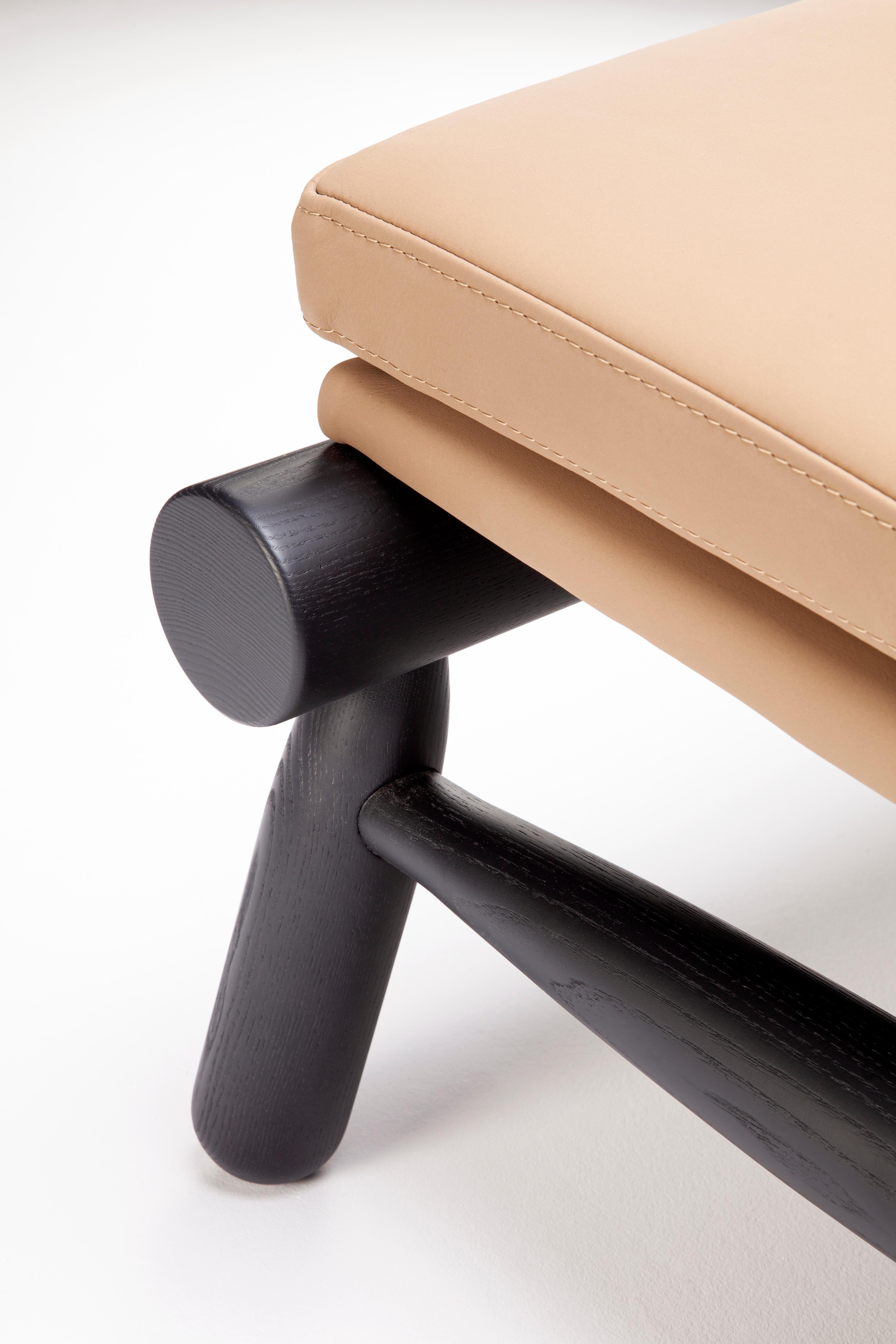 Seso Sessel in Beige von Davide Monopoli Collector im Angebot 2