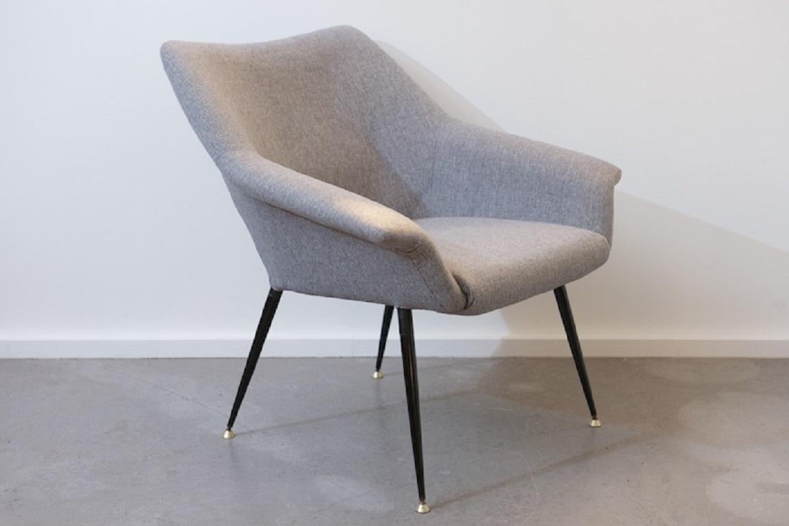 Upholstery Sessel Duo Delusso, Italy, 1957 For Sale