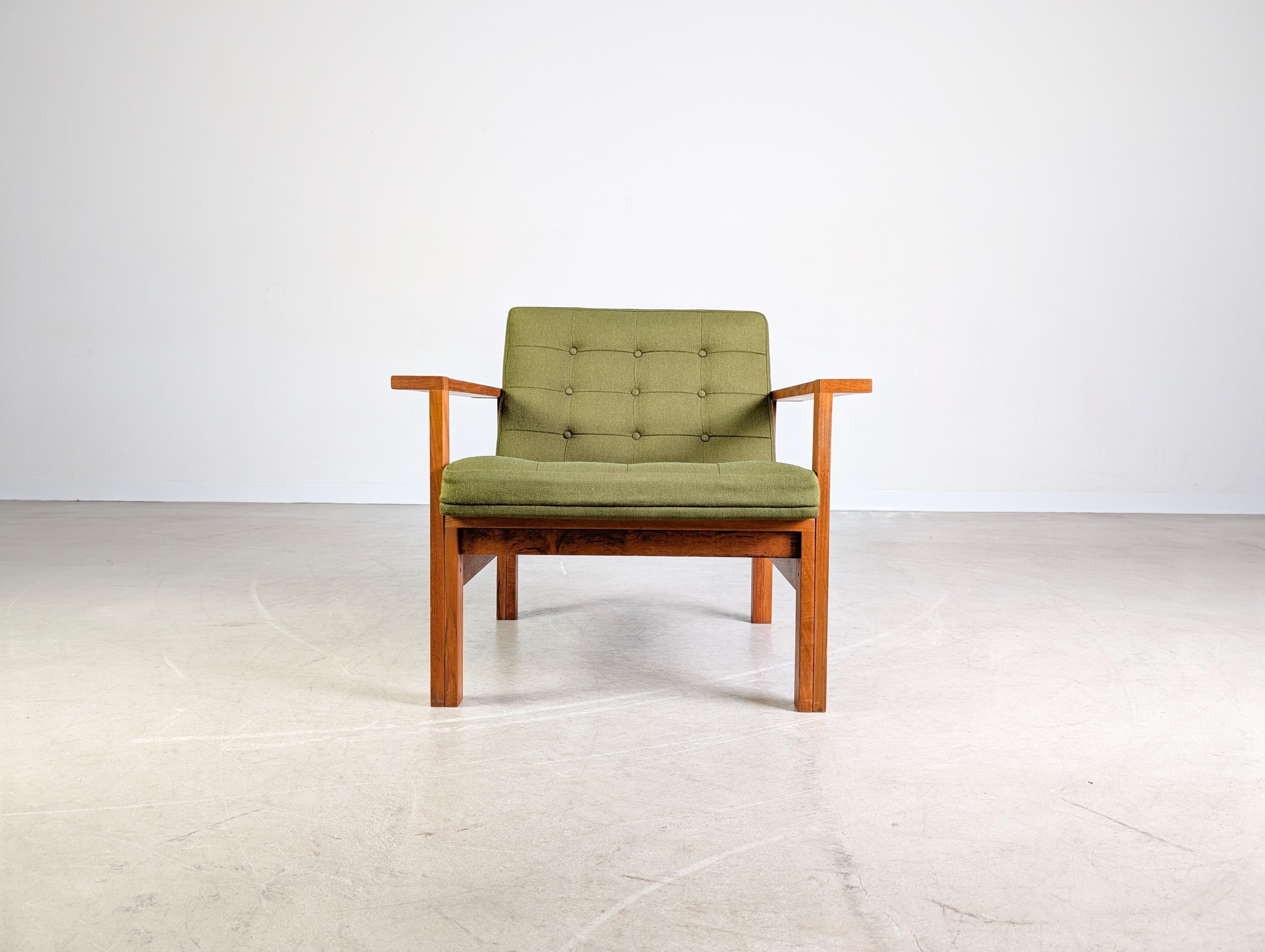 Sessel France & Søn Ole Gjerlov Knudson Torben Lind Teak I (Moderne der Mitte des Jahrhunderts) im Angebot