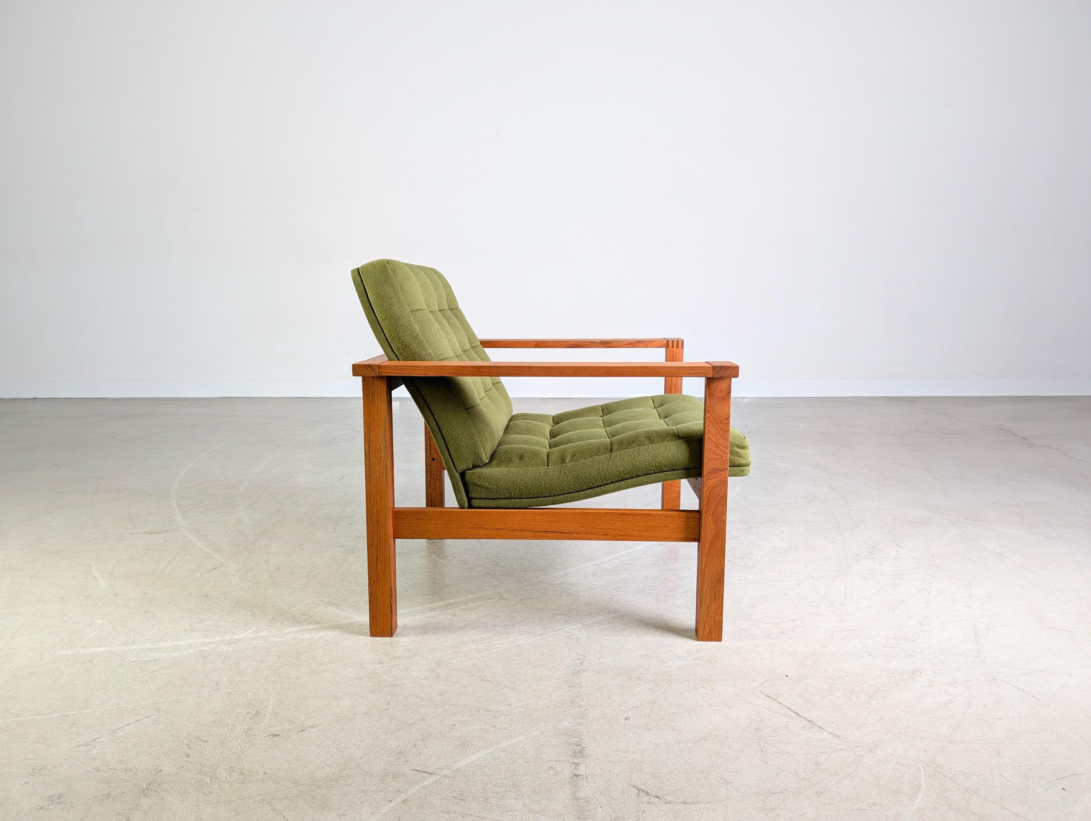 Sessel France & Søn Ole Gjerlov Knudson Torben Lind Teak I (Ende des 20. Jahrhunderts) im Angebot