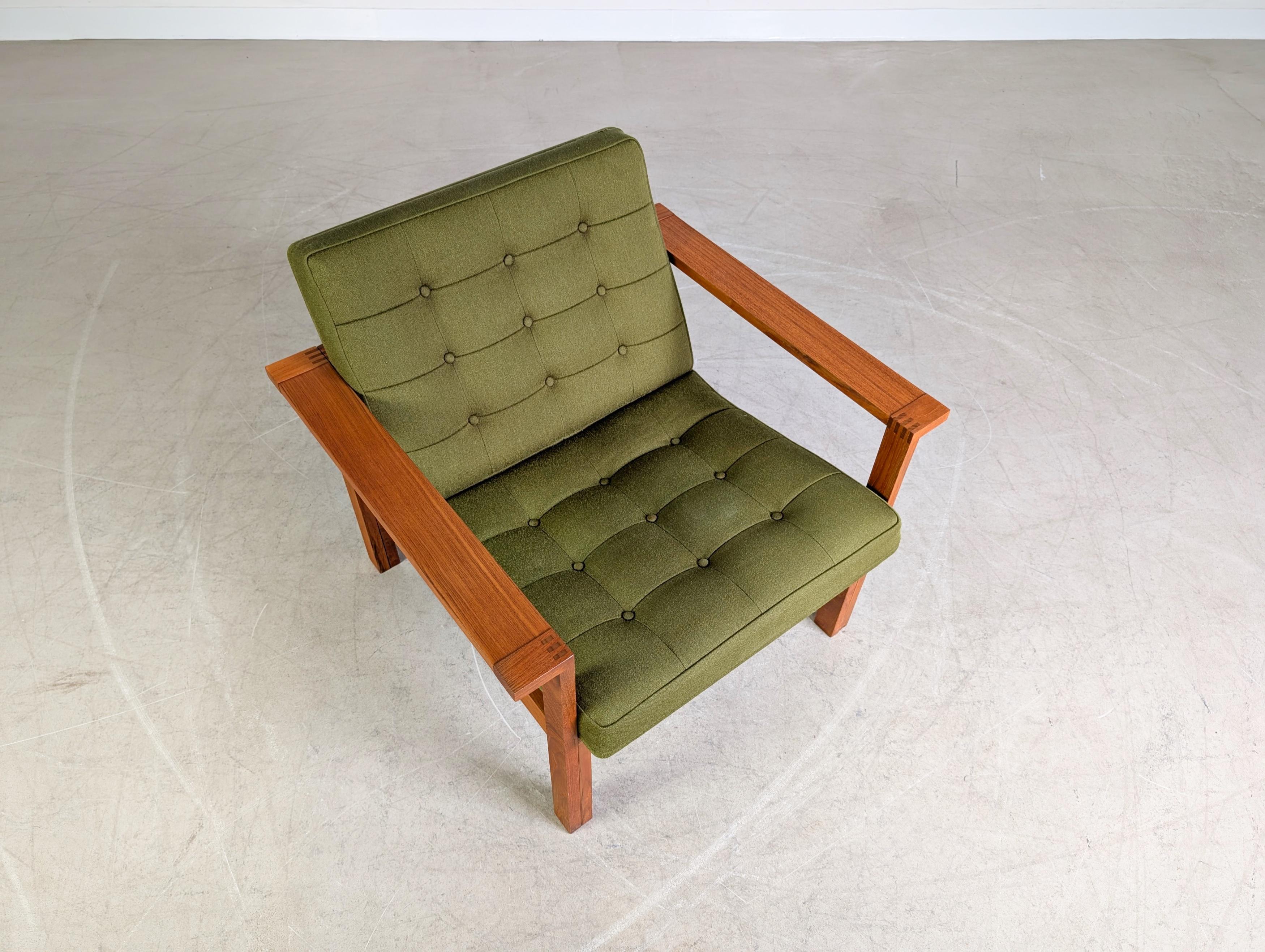 Sessel France & Søn Ole Gjerlov Knudson Torben Lind Teak I im Angebot 2