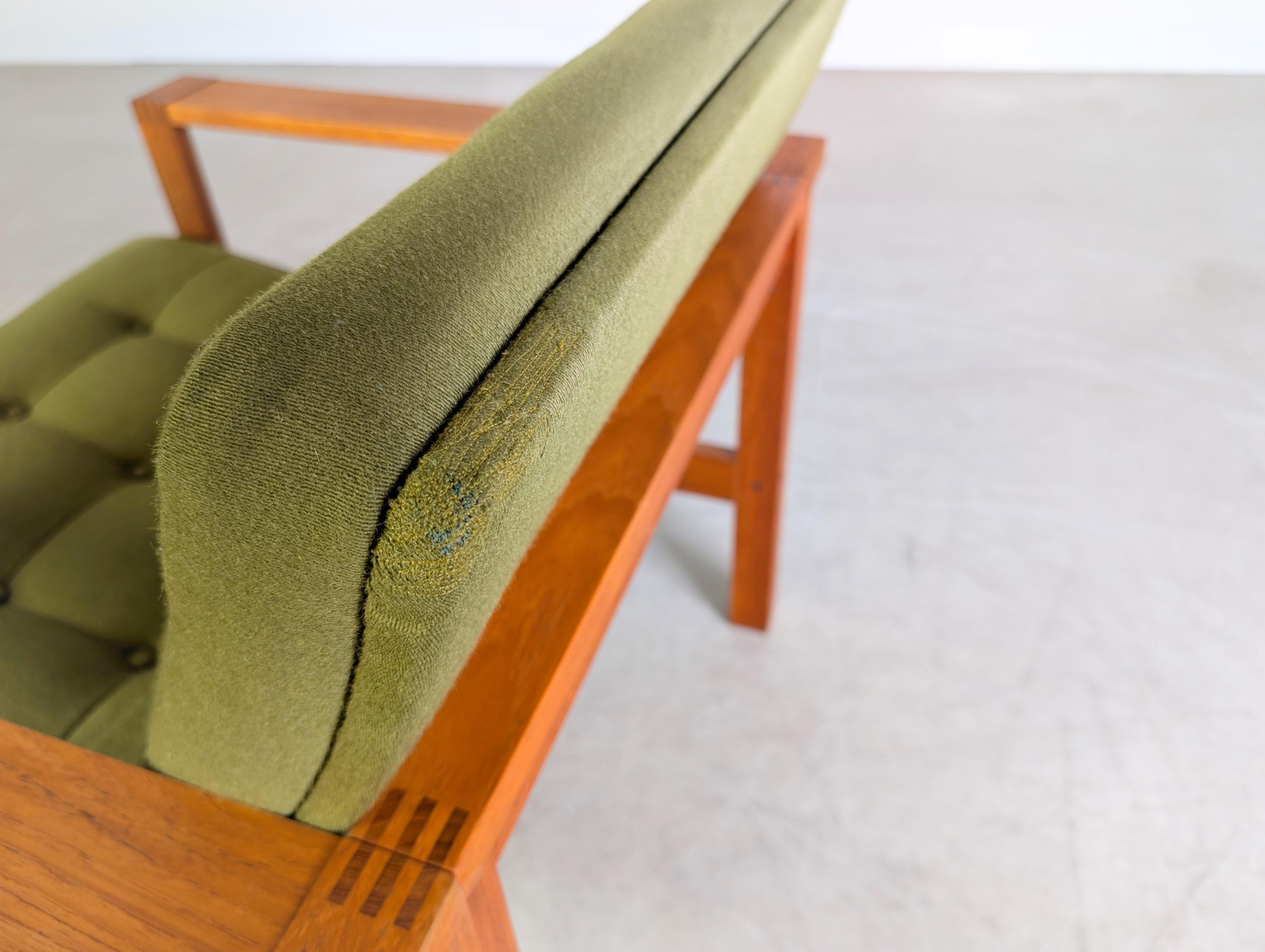 Sessel France & Søn Ole Gjerlov Knudson Torben Lind Teak II For Sale 4