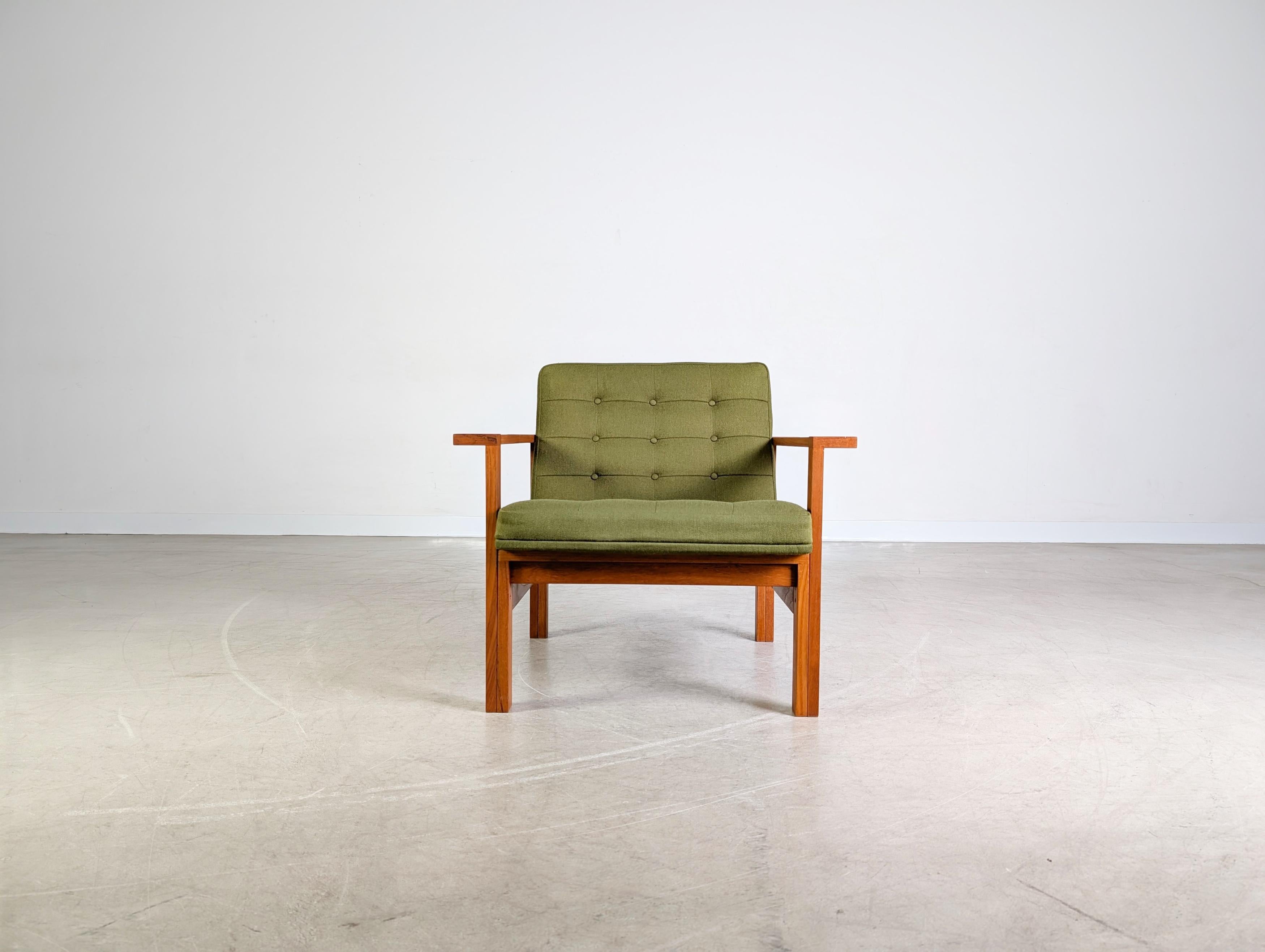 Mid-Century Modern Sessel France & Søn Ole Gjerlov Knudson Torben Lind Teak II For Sale