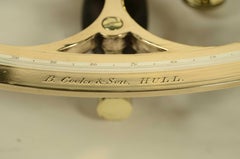 Sestante in ottone firmato B. Cooke & Son Hull della seconda metà del XIX secolo