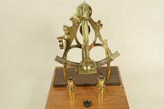 Brass sextant signed Eigens Fabrikat 1126 Germany second half 19th cent