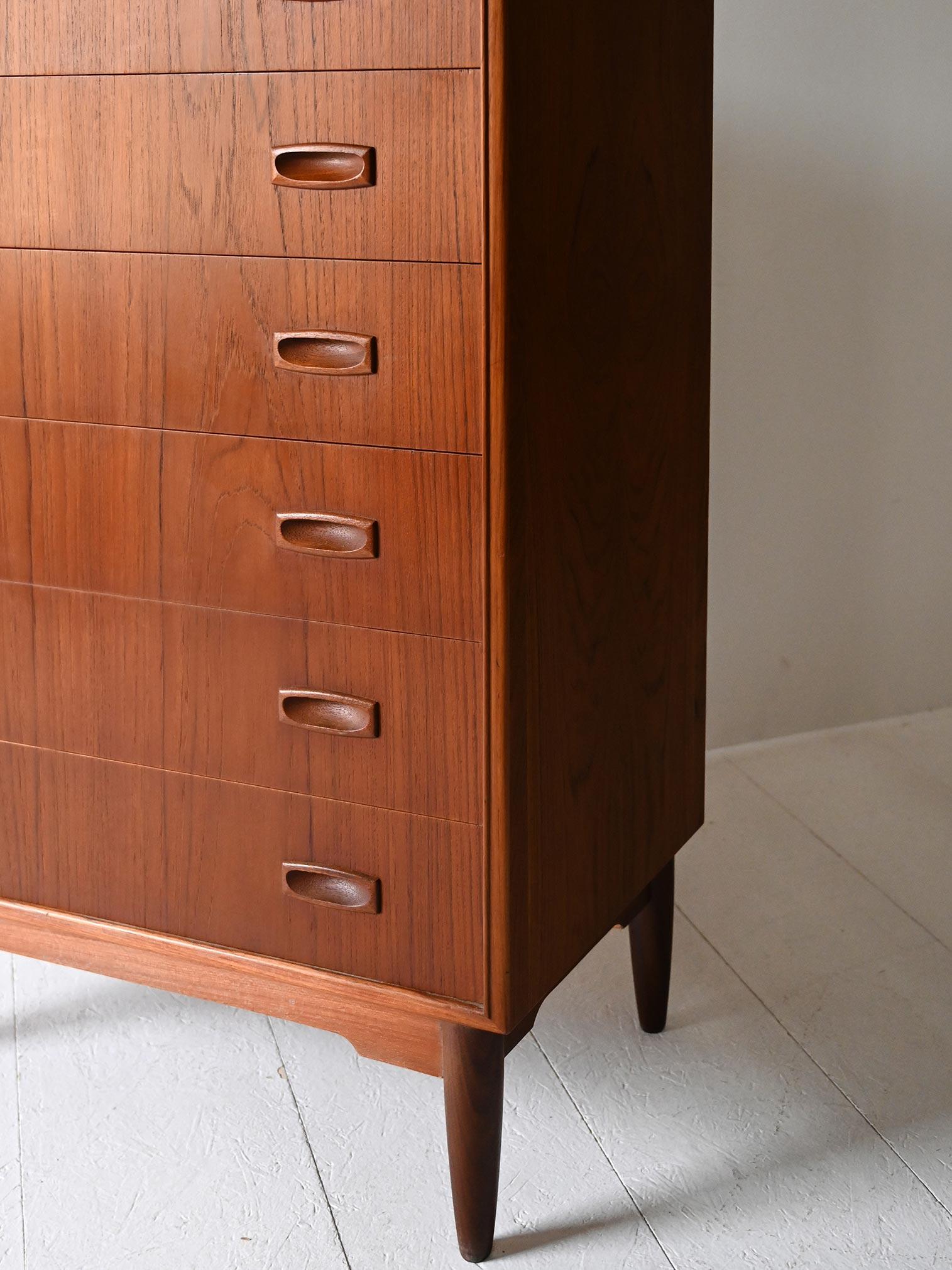 Mid-20th Century Sestina scandinava vintage in teak anni ’60 in vendita