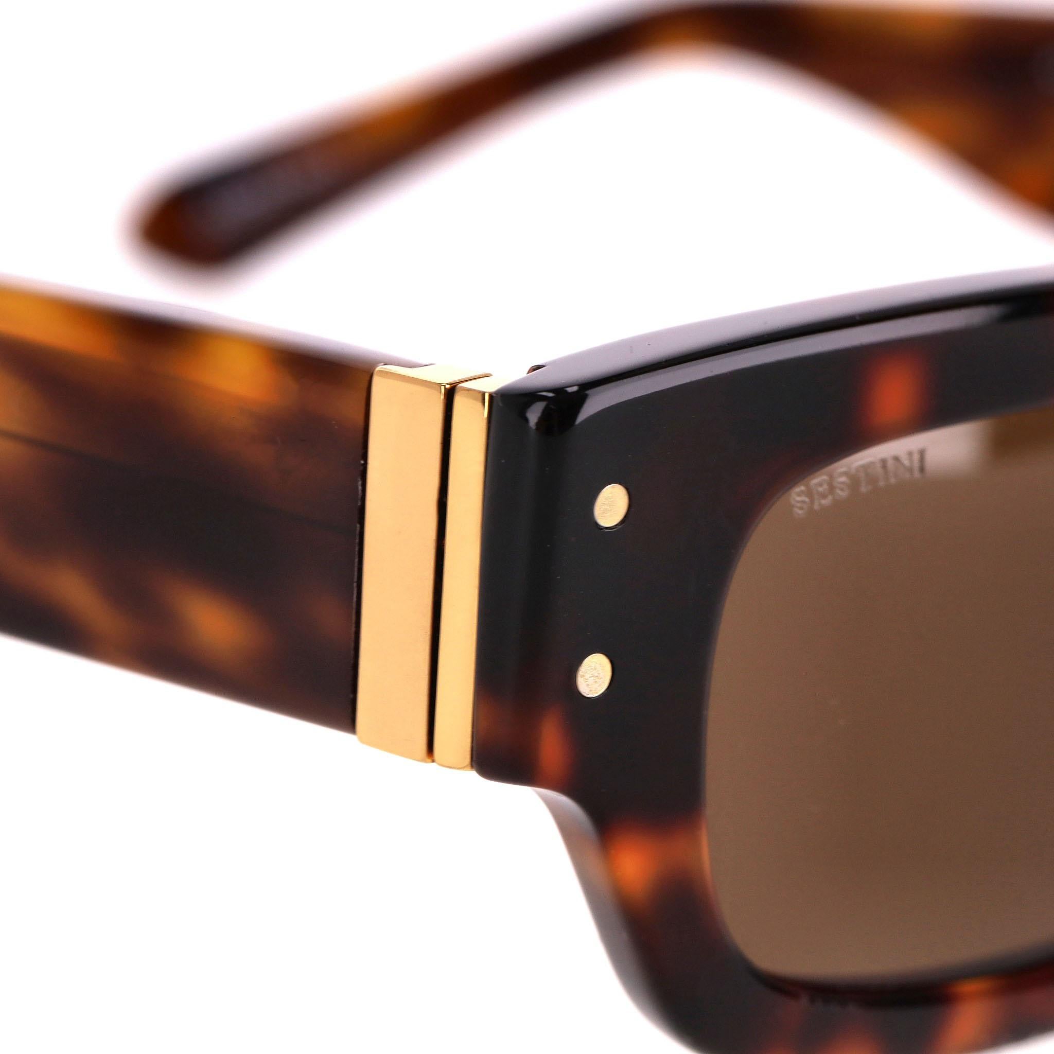 Women's Sestini Tortoiseshell Square Sunglasses