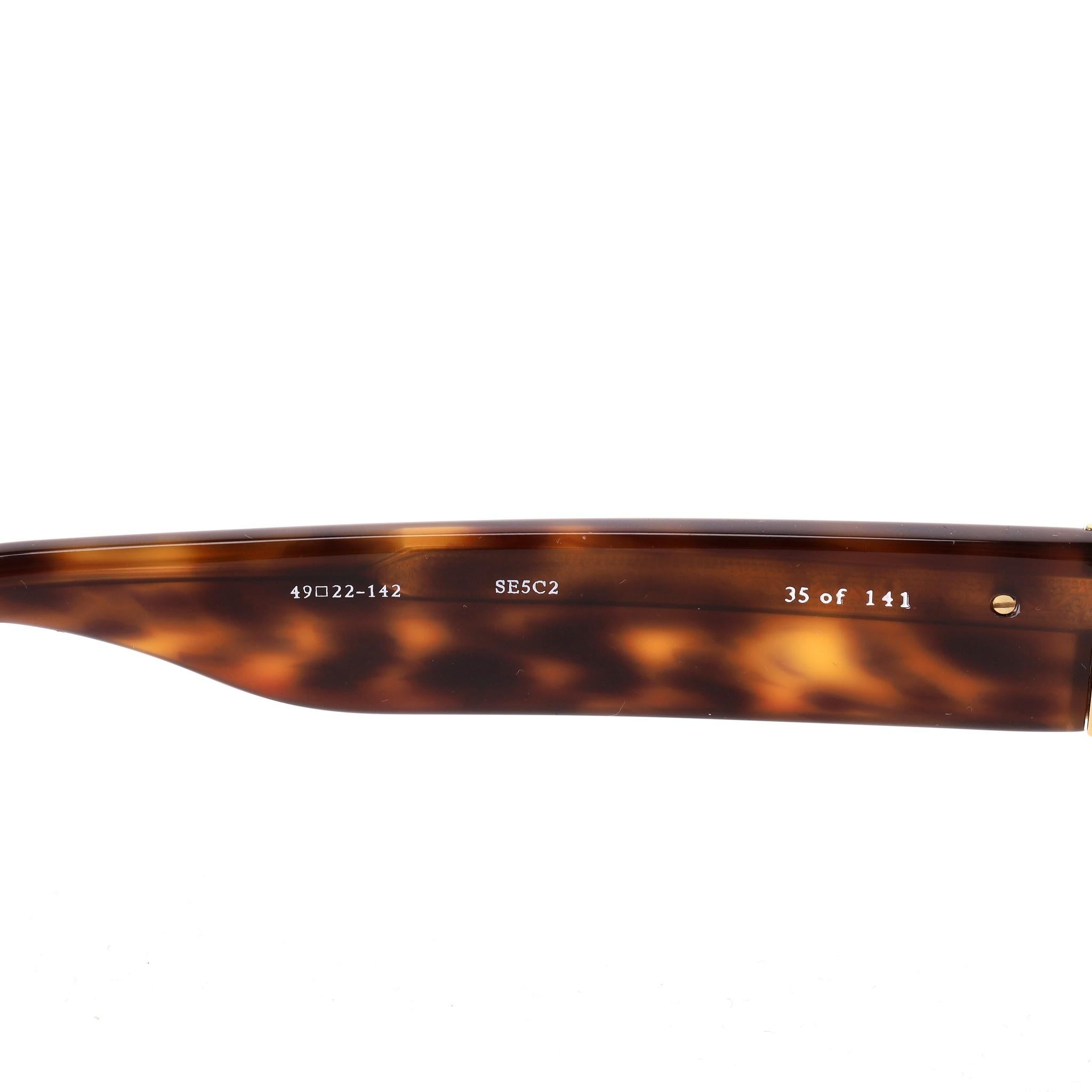 Sestini Tortoiseshell Square Sunglasses 3