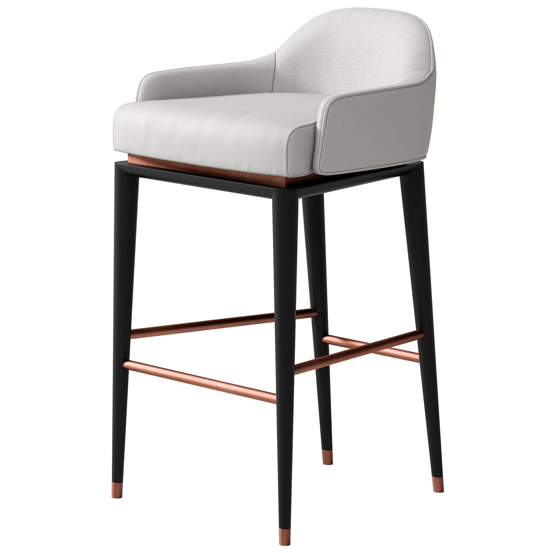 Sesto Senso Bar Stool by Cipriani For Sale