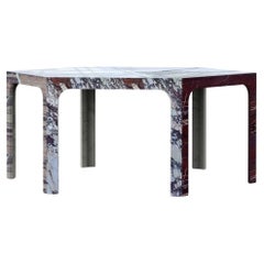 Sesto TSA Hexagonal Dining Table in Various Marbles by Bufalini Marmi Sesto TSA Hexagonal Dining Table in Various Marbles by Bufalini Marmi