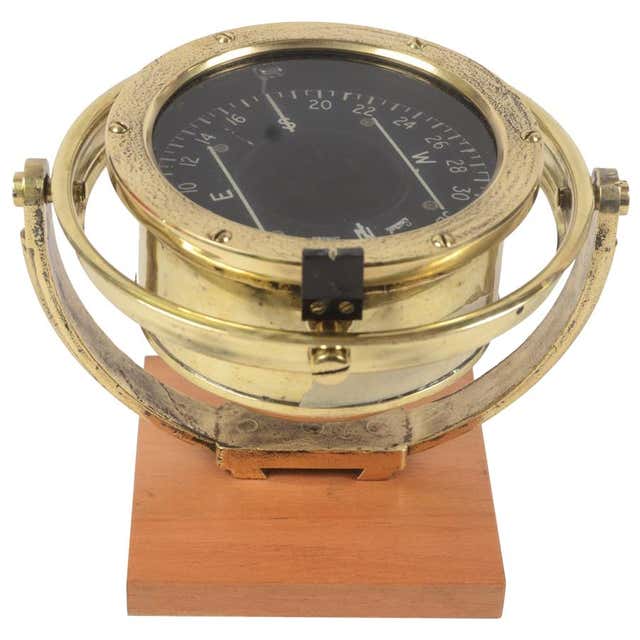 Inclinometer Rails Old Vintage Brass Inclinometer - For Sale on 1stDibs | vintage inclinometer ...