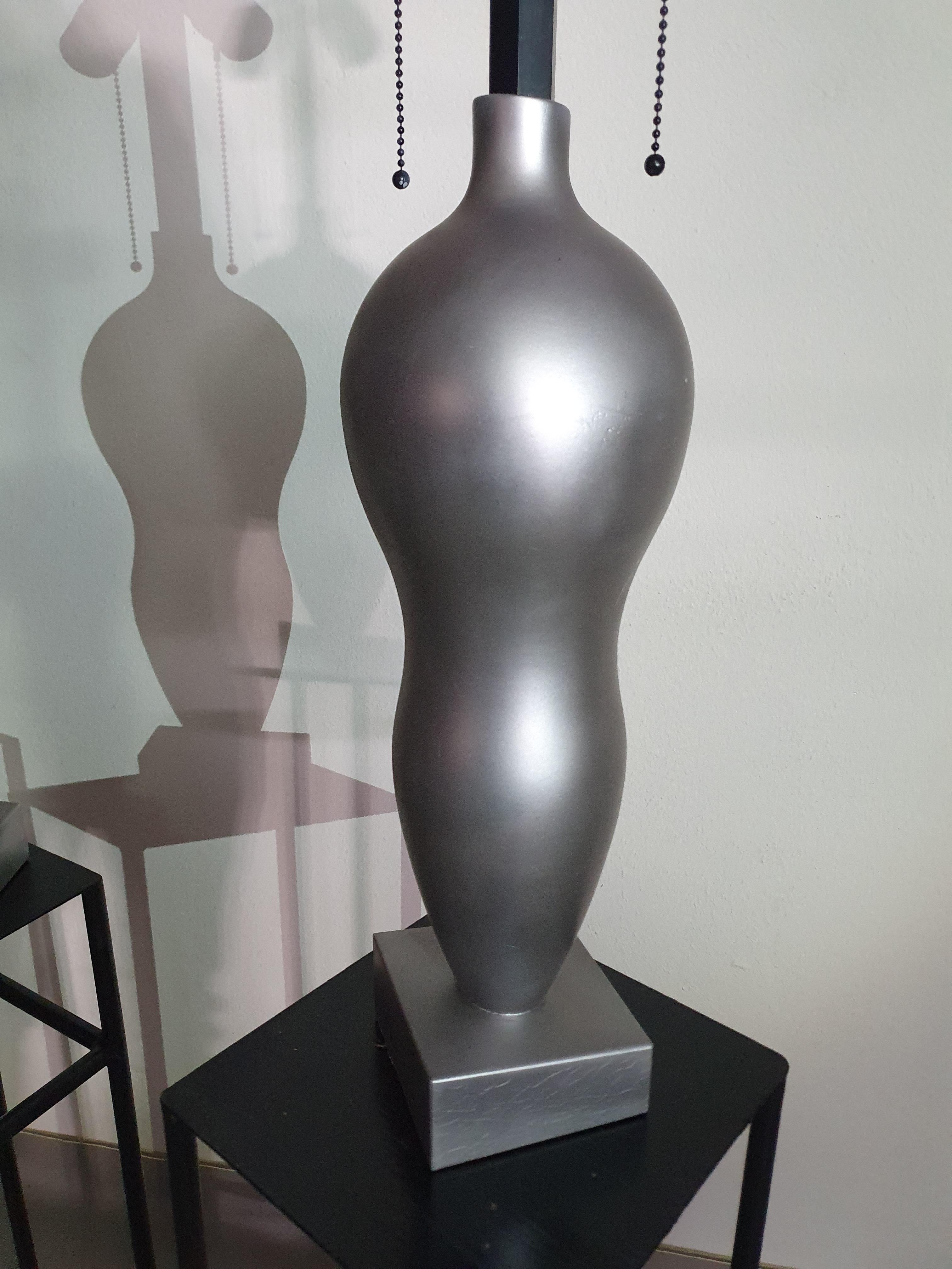 Set 0f 2 Donghia lamps. Model Rafaela by John Hutton For Sale 6