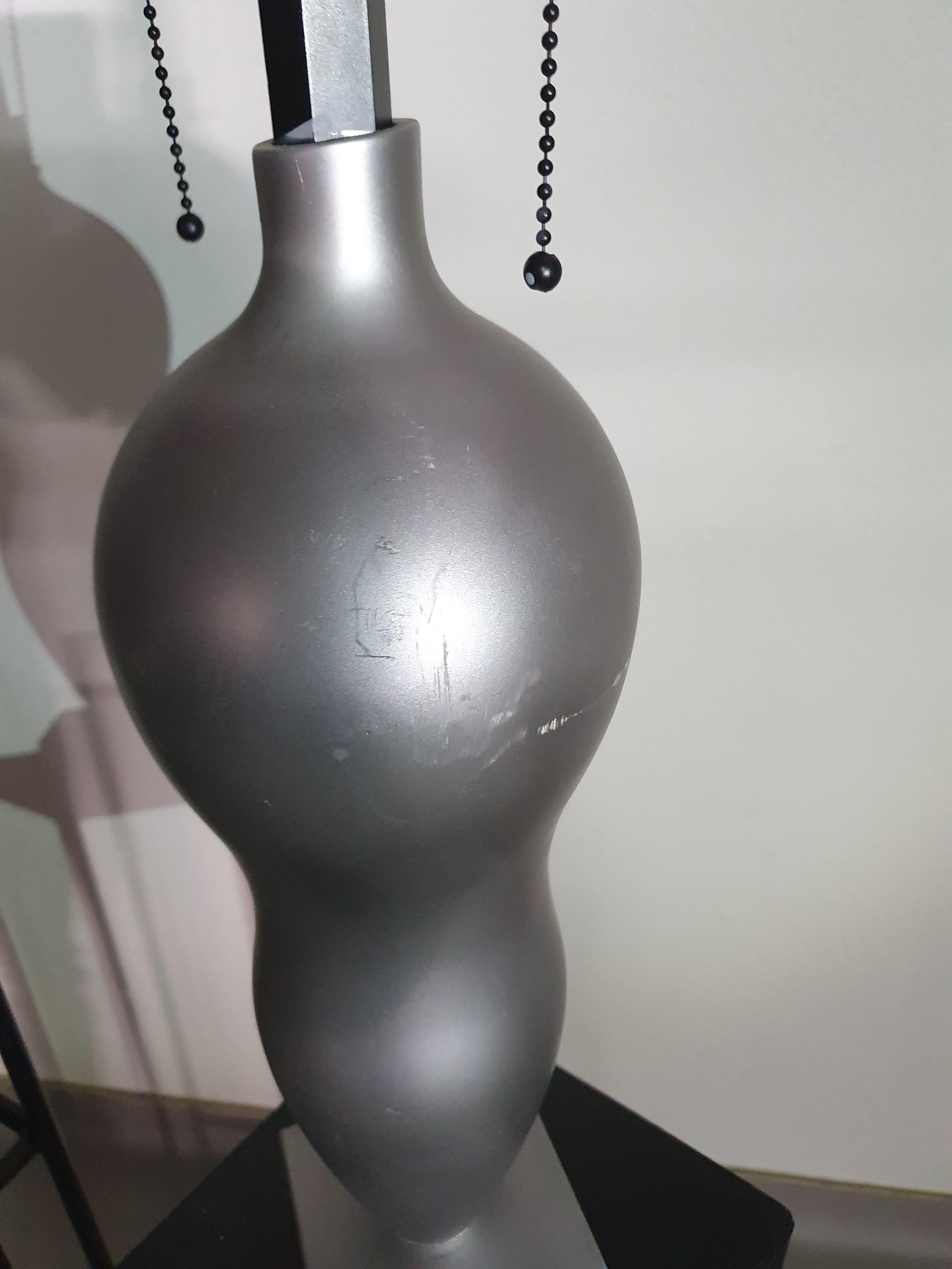 Set 0f 2 Donghia lamps. Model Rafaela by John Hutton For Sale 7