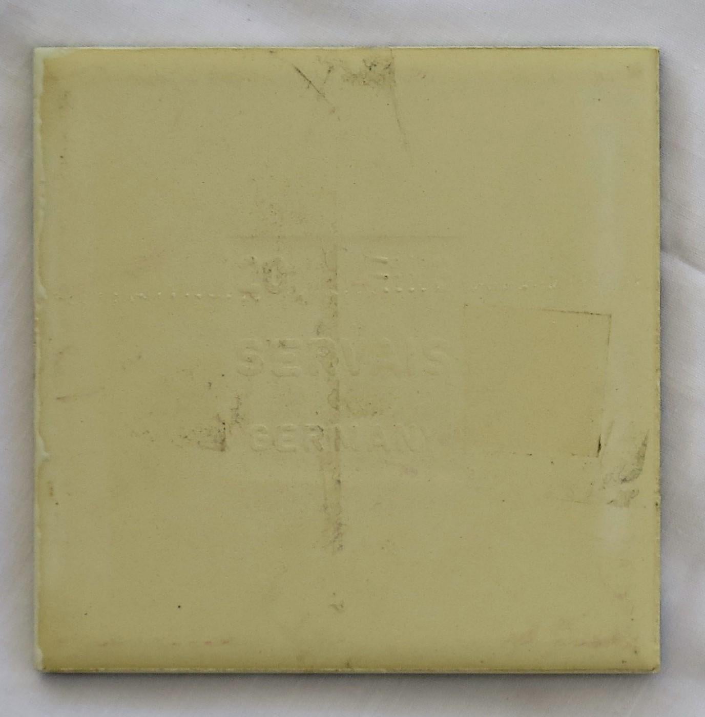 Set of Eleven Ceramic Wall Tiles by Servais of Germany Set 1, circa 1950 11