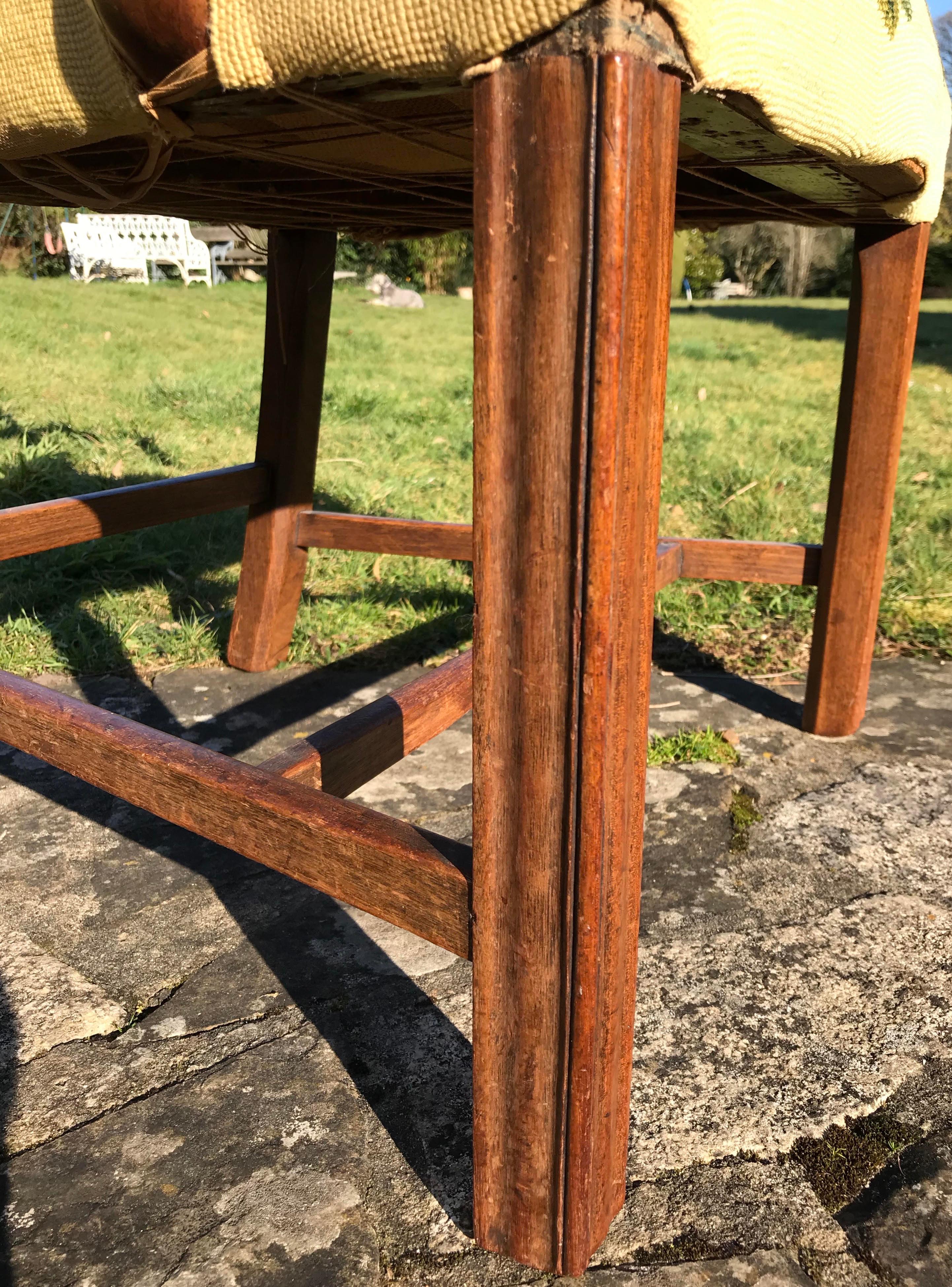 A good set of eight 18th century ladder-back chairs, including a pair of armchairs. George III period, circa 1770. 
Together with a very closely matched pair of 19th century side chairs, comprising TEN in total.

These are high quality Classic