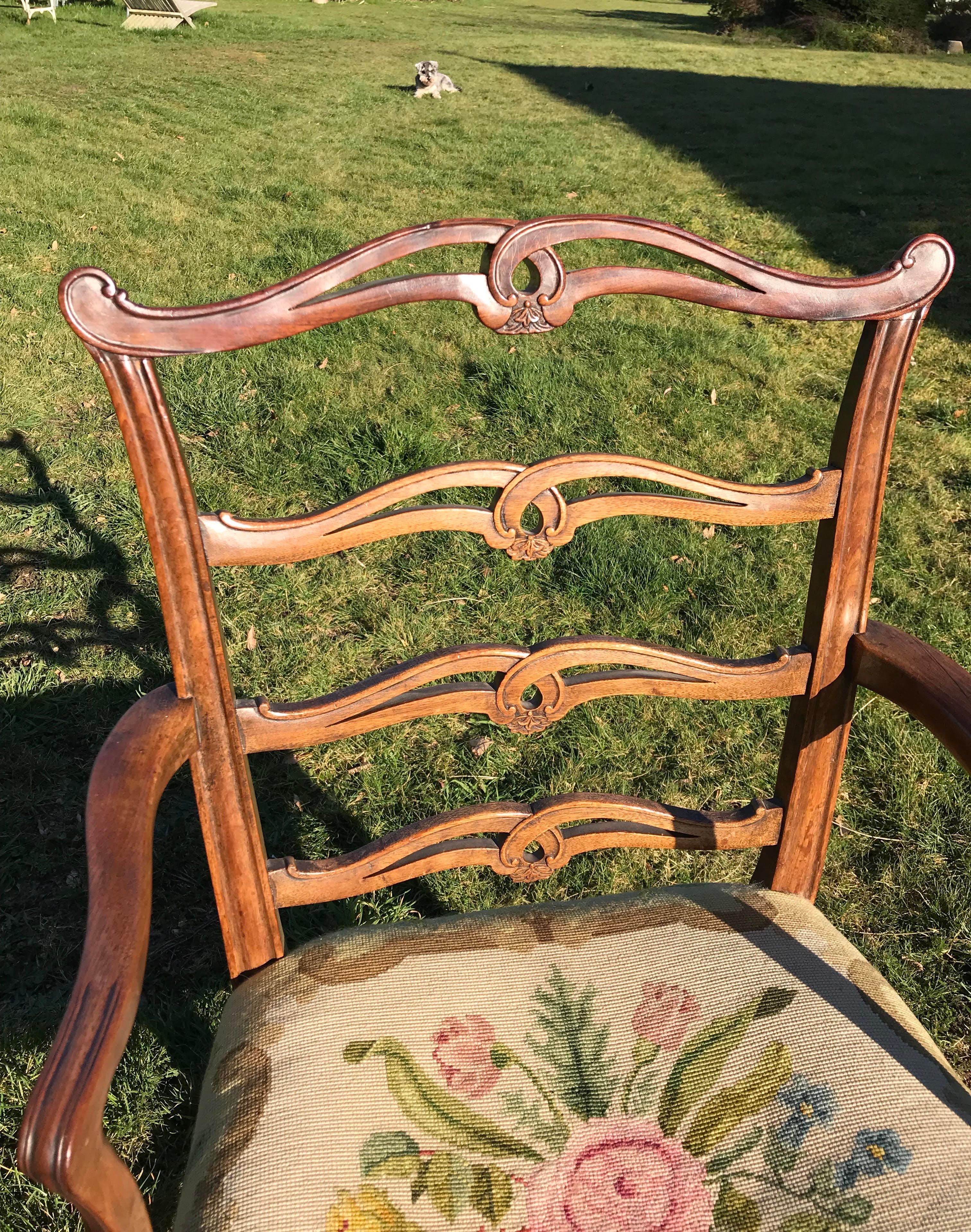 Set 10 Chippendale Mahogany Dining Chairs, circa 1770 In Good Condition In Lymington, GB