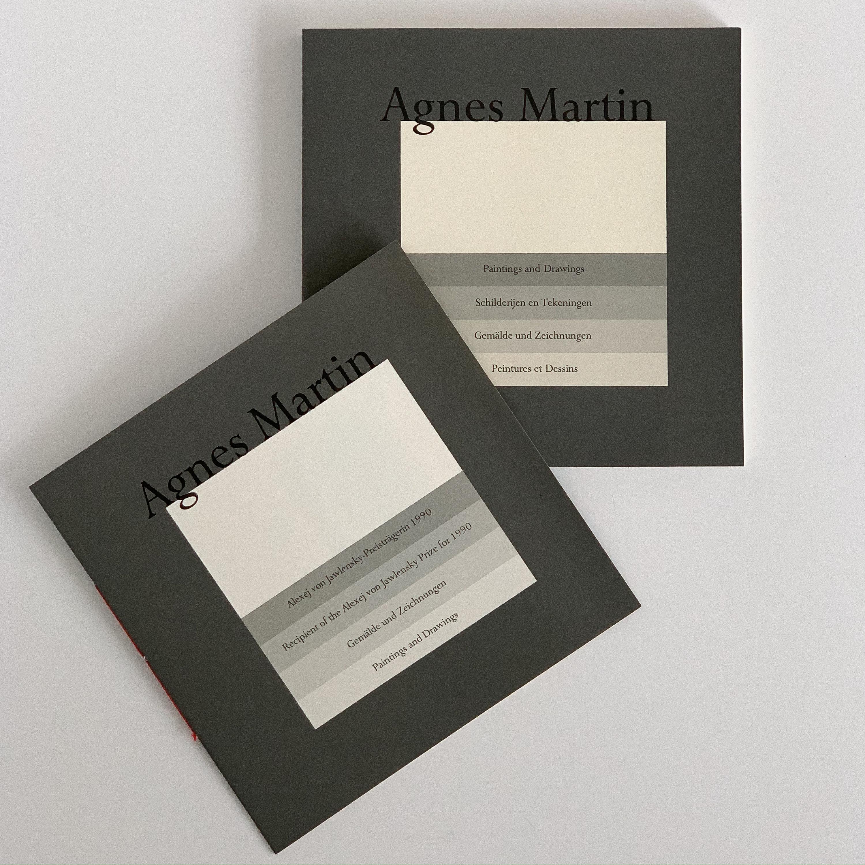 Set 10 Framed Lithographs by Agnes Martin 6