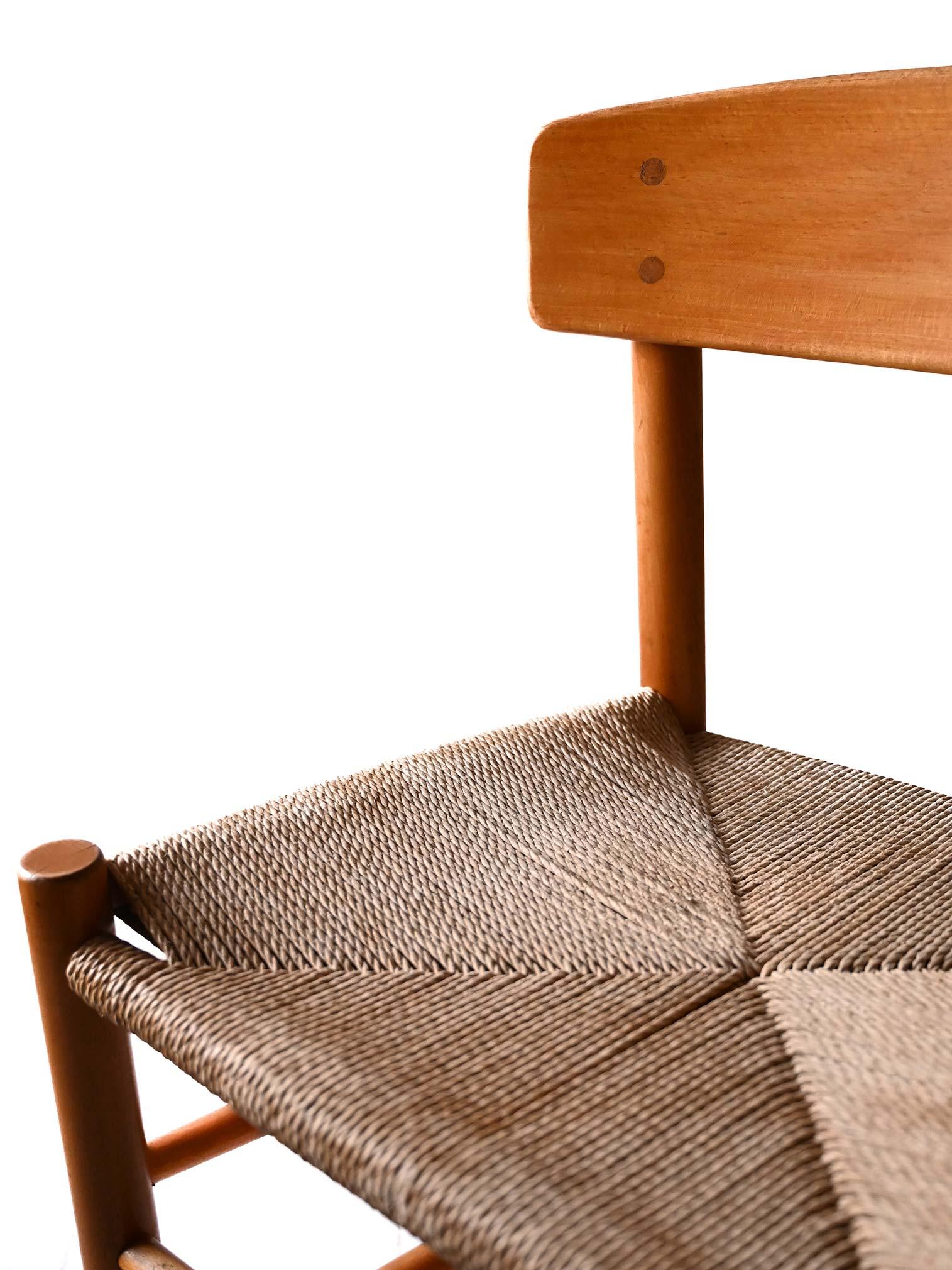 Set 10 sedie J39 “People’s Chair” di Børge Mogensen in vendita 5