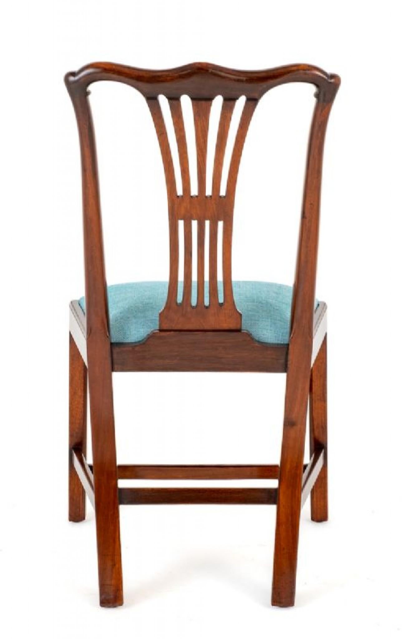Set 12 Chippendale Dining Chairs Mahogany, 1890 10
