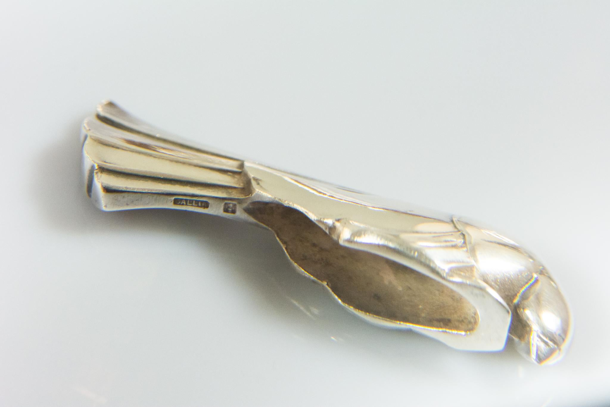 Set 12 poggiacoltelli Gallia Animali Art Deco Christofle Edouard Sandoz Silverplate in vendita 1
