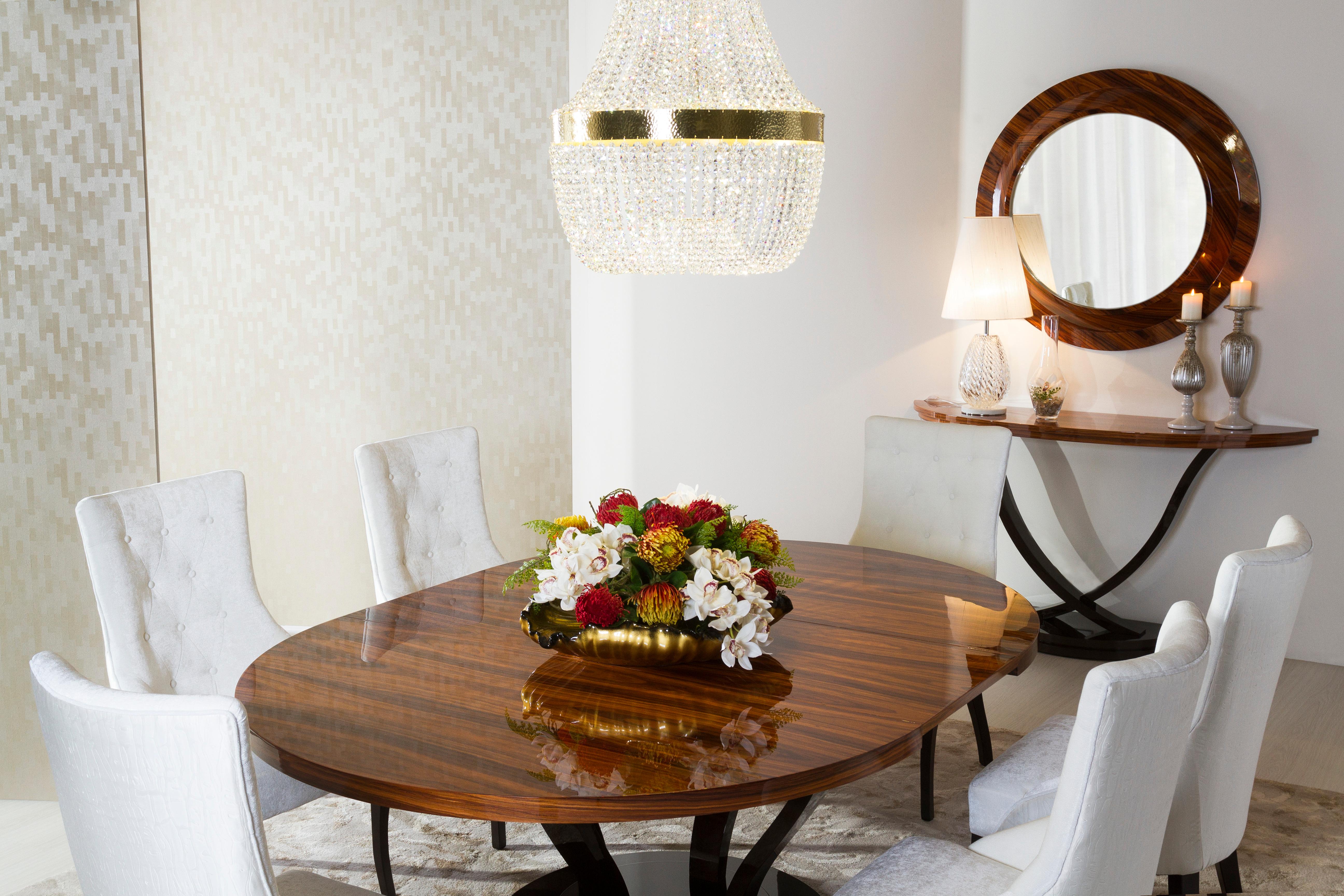 Set/2 Art Deco Vista Alegre Crystal Table Lamp Handmade Portugal by Greenapple For Sale 2
